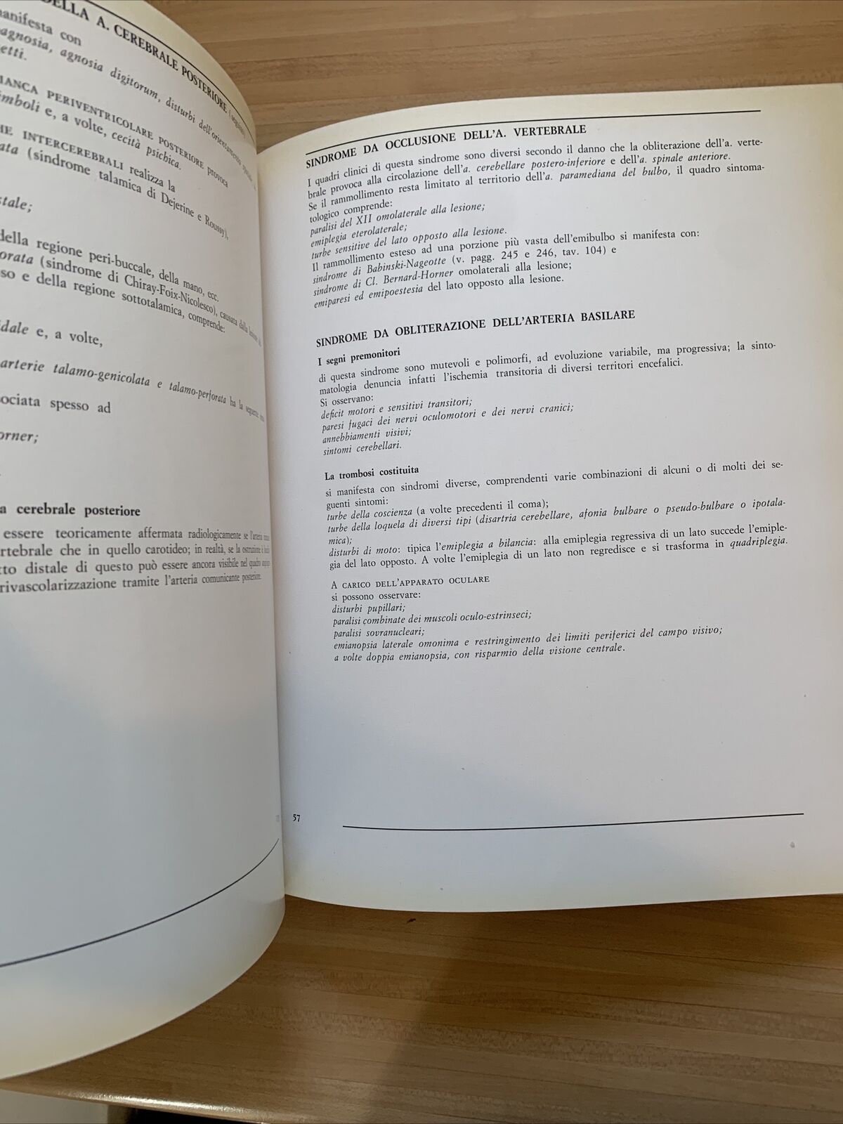L'OCCHIO ICONOGRAFIA NEUROFTALMOLOGICA. parte seconda vol. 1 e2. Giorgio Vassura