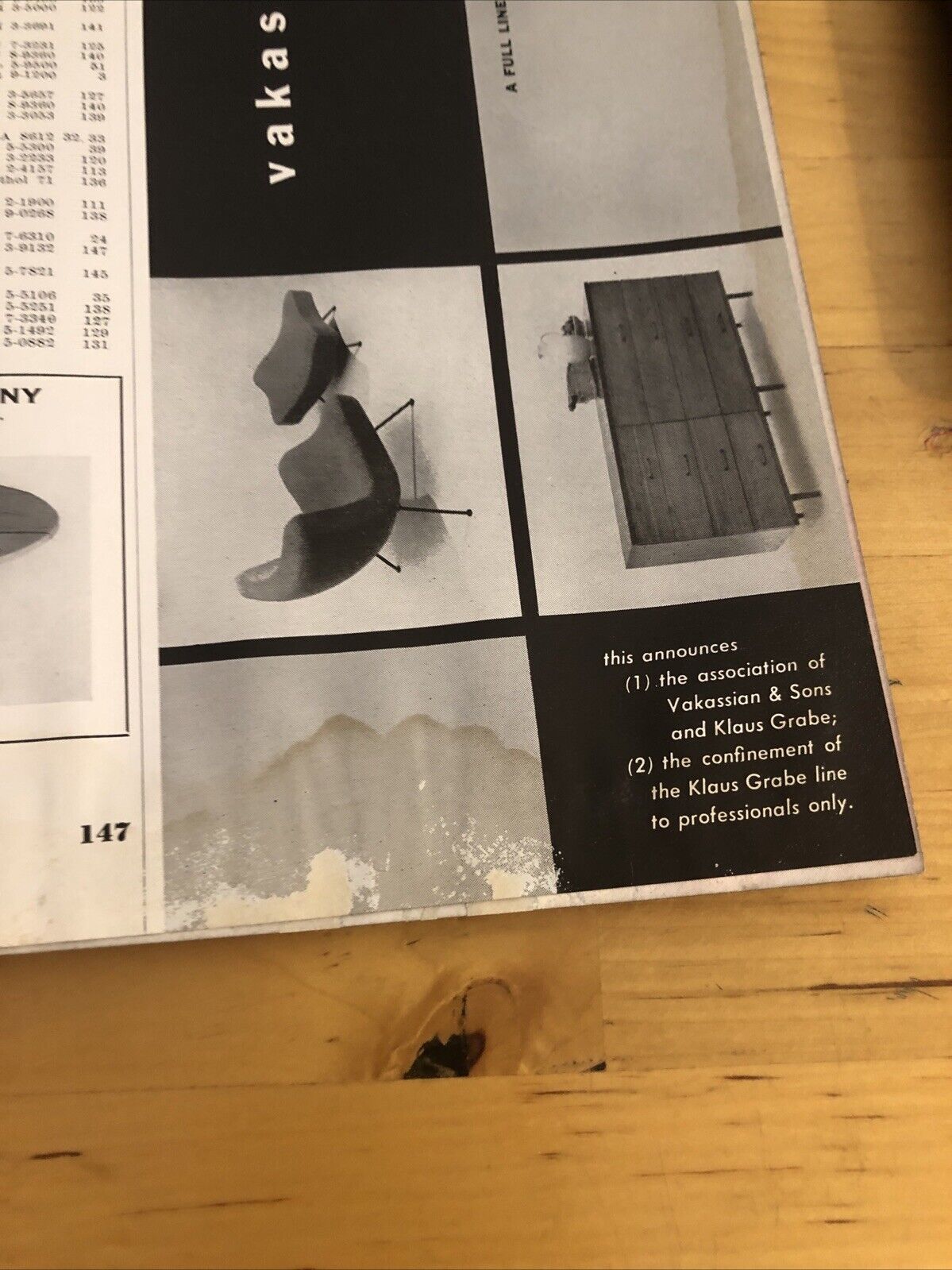 INTERIORS MAGAZINE MARCH 1955 Olga Gueft - RETAIL SHOPS AND STORES