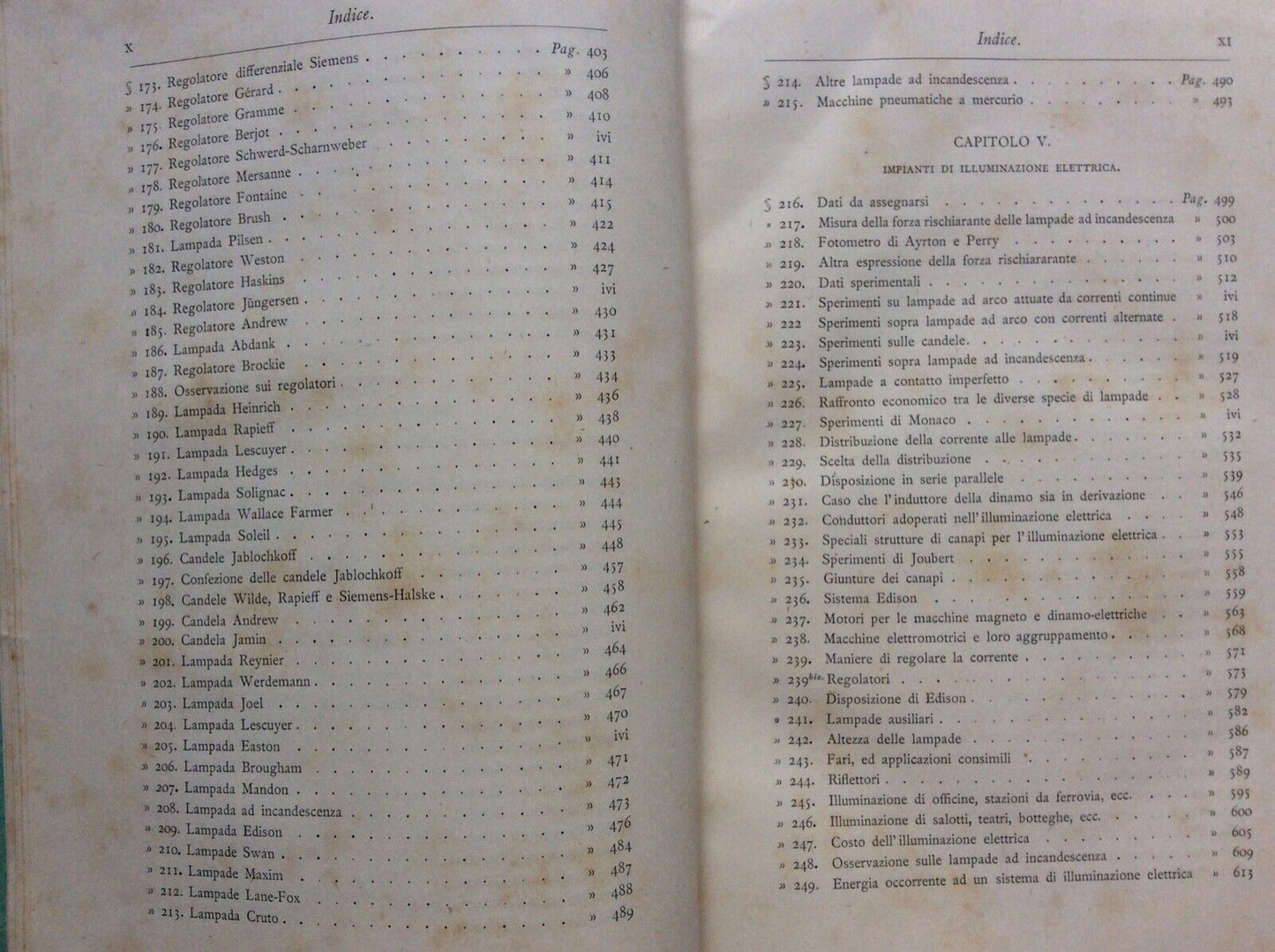 RINALDO FERRINI,RECENTI PROGRESSI NELLE APPLICAZIONI DELL’ELETTRICITÀ.1884 Hoepl