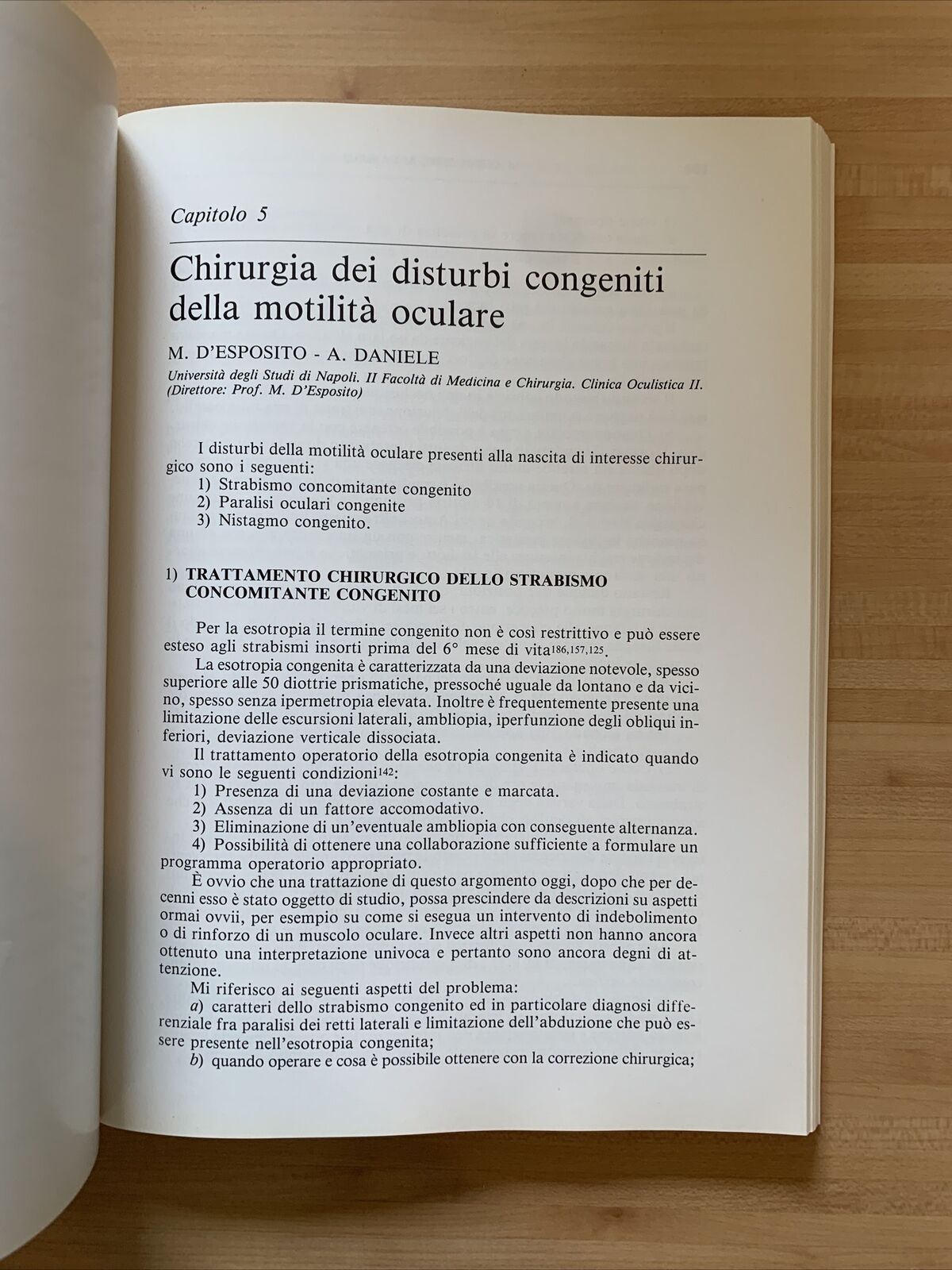 MALATTIE CONGENITE DELL'APPARATO OCULARE - Trattamento chirurgico. G. Scuderi