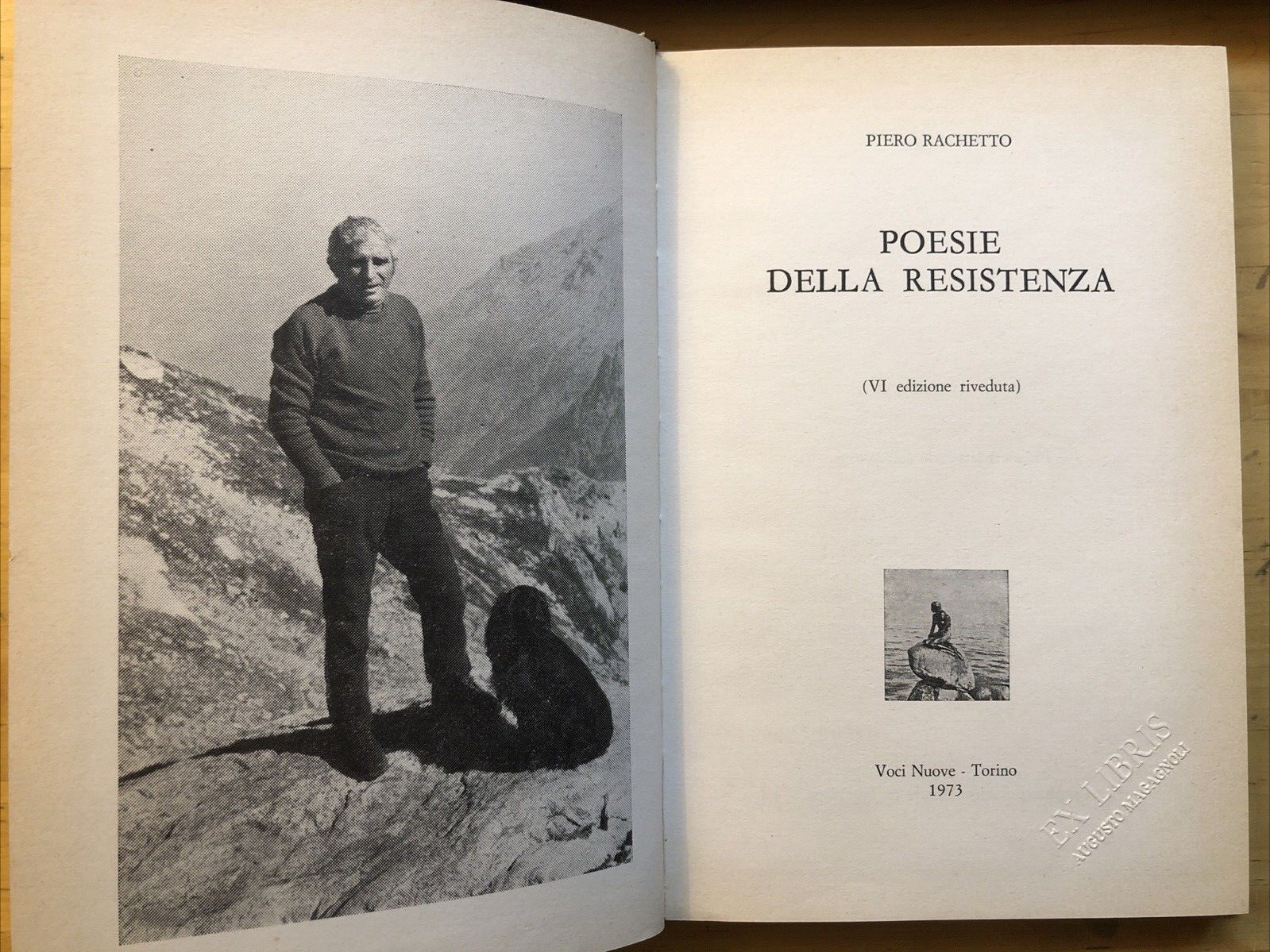 Poesie della resistenza Piero Racchetto. Voci nuove Torino 1973