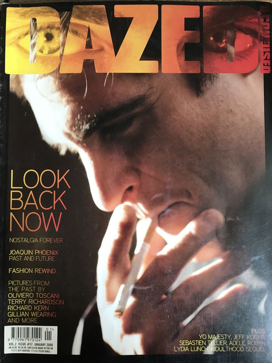 DAZED MAGAZINE VOL 2 ISSUE 57 - JOAQUIN PHOENIX cover
