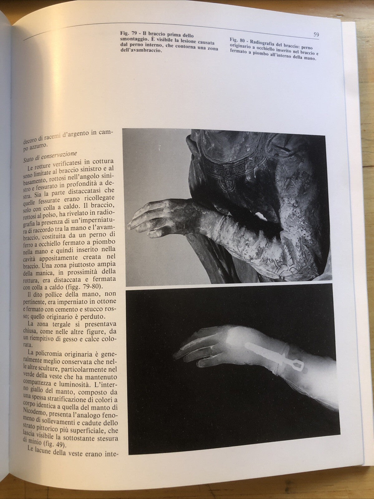 Restauro di una terracotta del Quattrocento, Compianto Cozzarelli, Panini ediz.