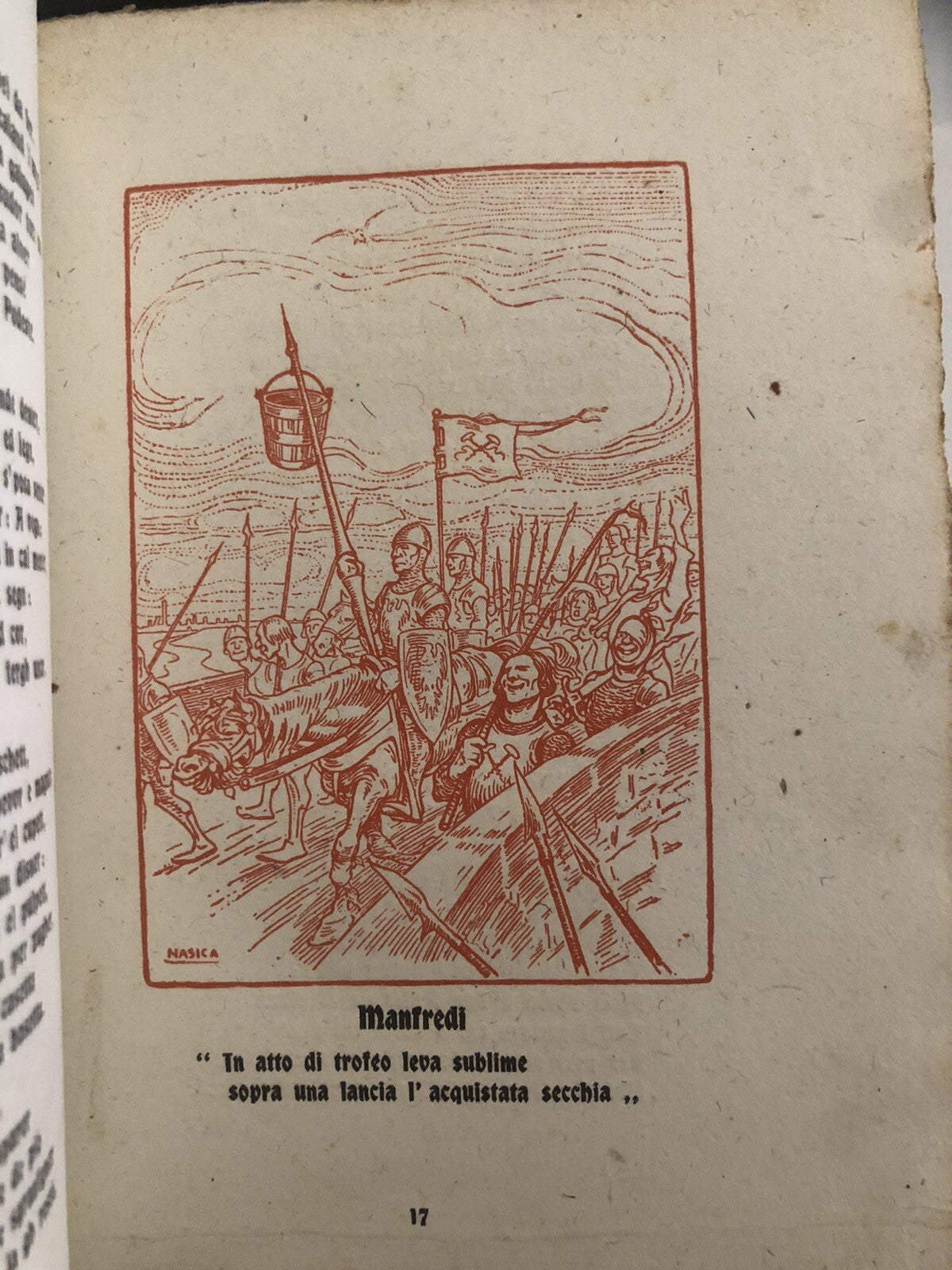 La Secchia, Olindo Guerrini, A. F. Formiggini editore. Garagnani 1908 - Tassone