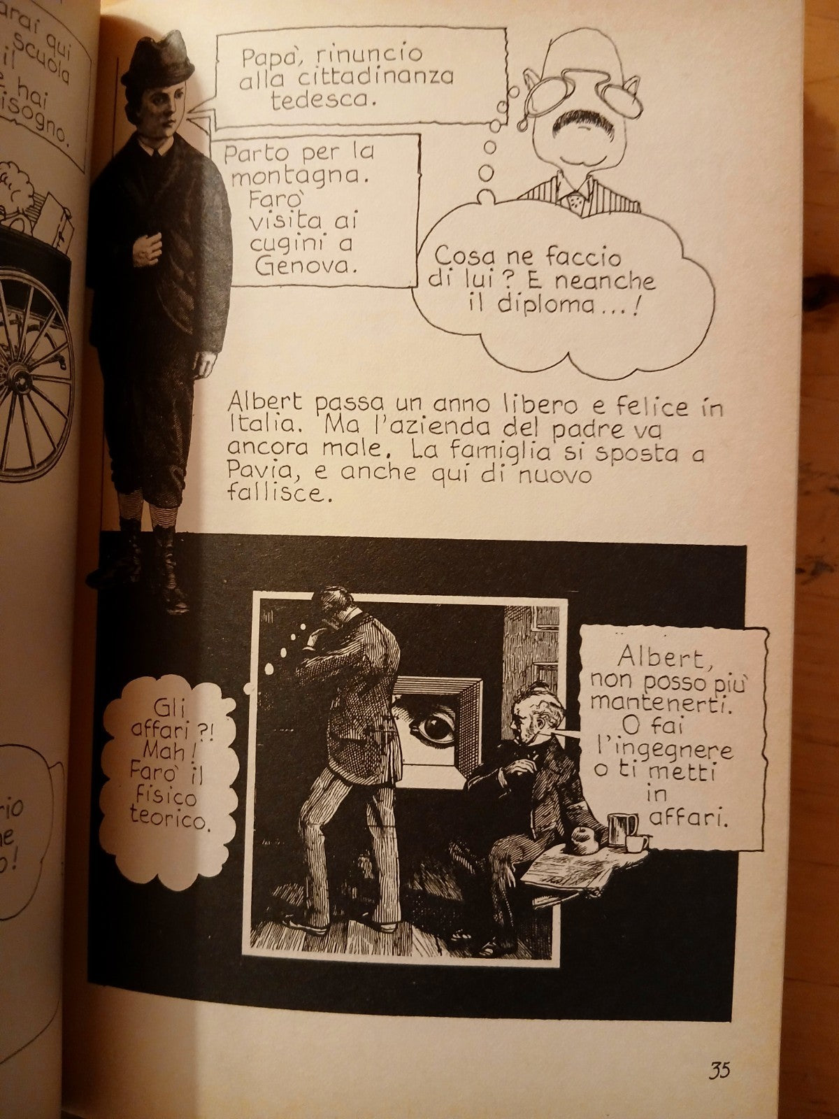 Albert Einstein - L'Evoluzione della Fisica, Roberto Fieschi, Universale a fumet