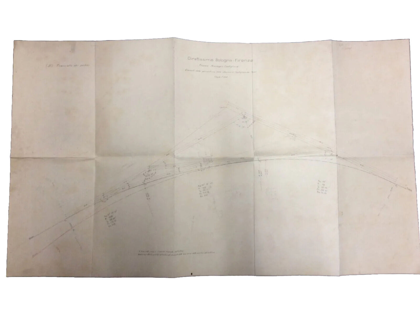 FERROVIE, CASTIGLIONE DEI PEPOLI, POLICENTRICA STAZIONE, DIRETTISSIMA BO- FIRENZ