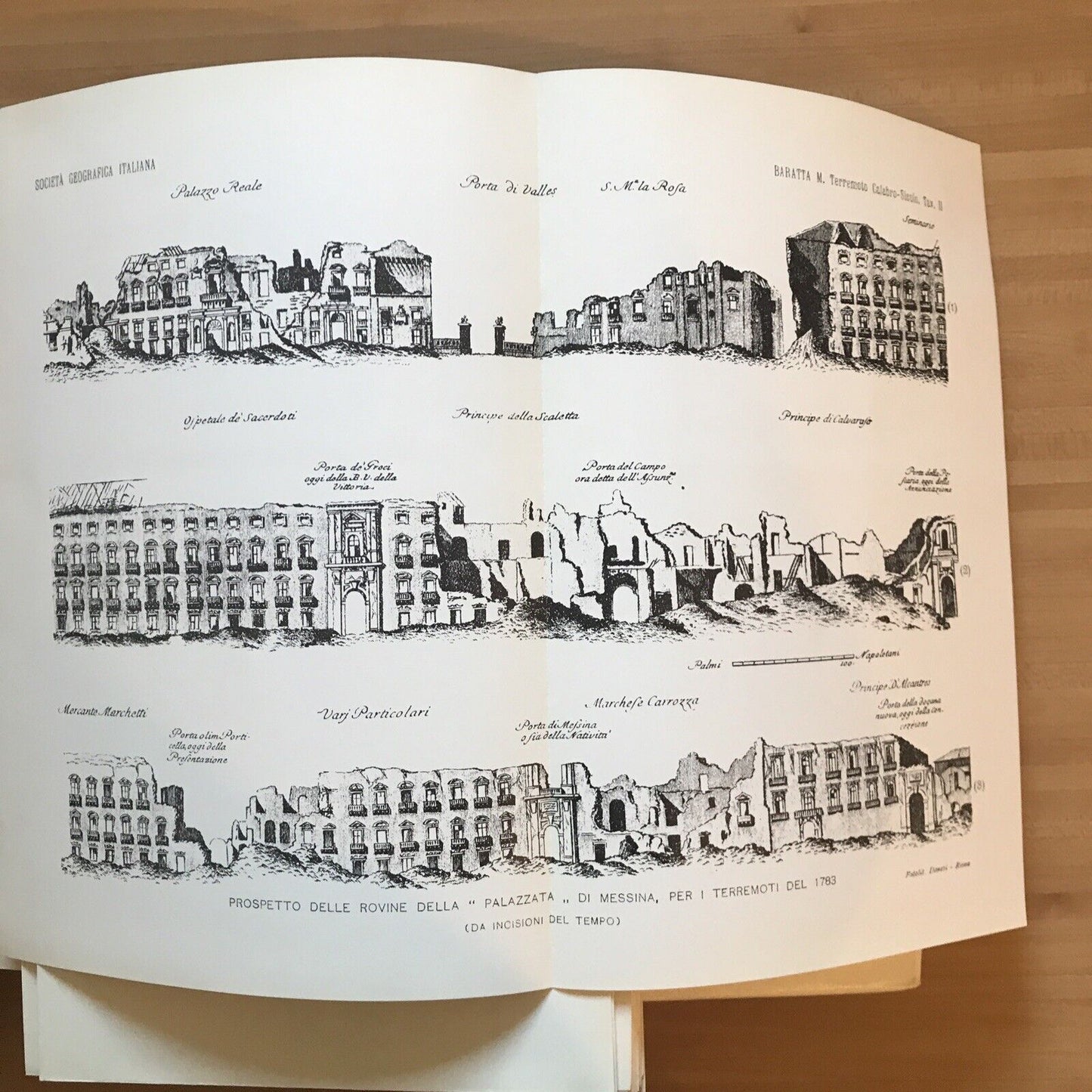 LA CATASTROFE SISMICA CALABRO MESSINESE, Mario Baratta - Arnaldo Forni + tavole#