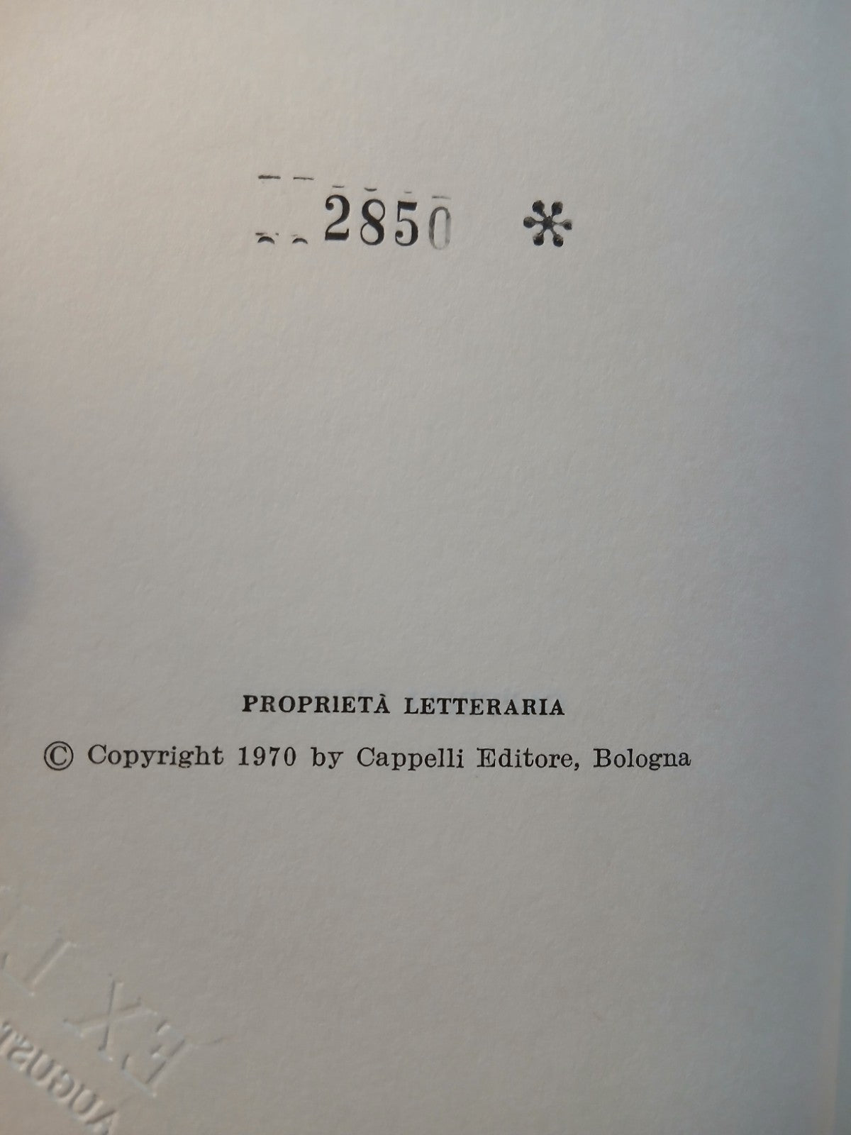 Poesie e prose Pompeo Bettini - F. Ulivi - Cappelli editore 1970