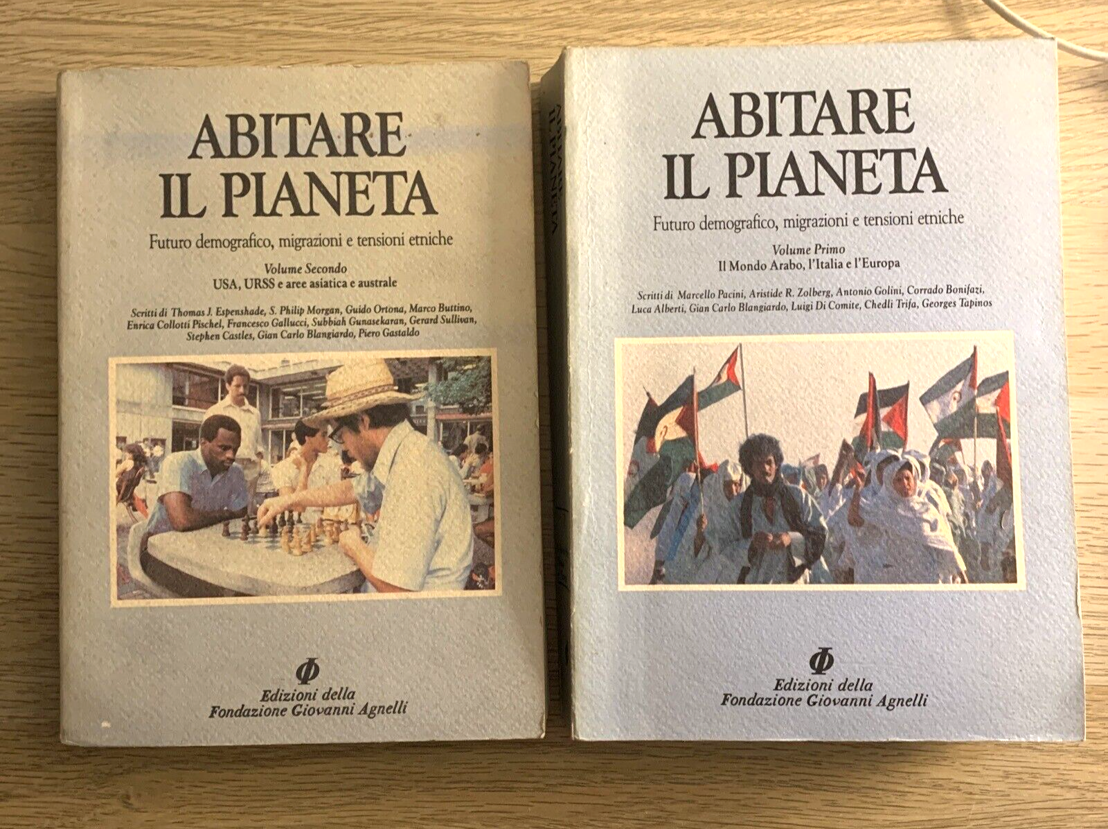 ABITARE IL PIANETA, futuro demografico migrazioni tensioni. 2 Voll. G. Agnelli #
