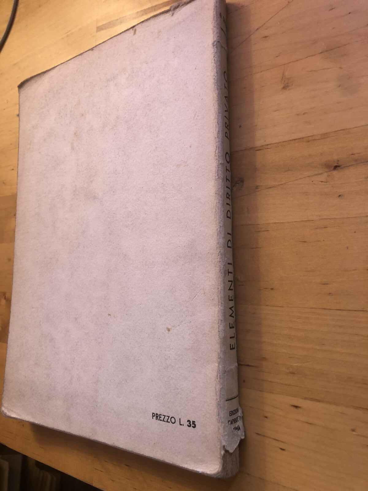 Elementi di diritto privato già diritto civile . . Guido Simoni, Capriotti 1942