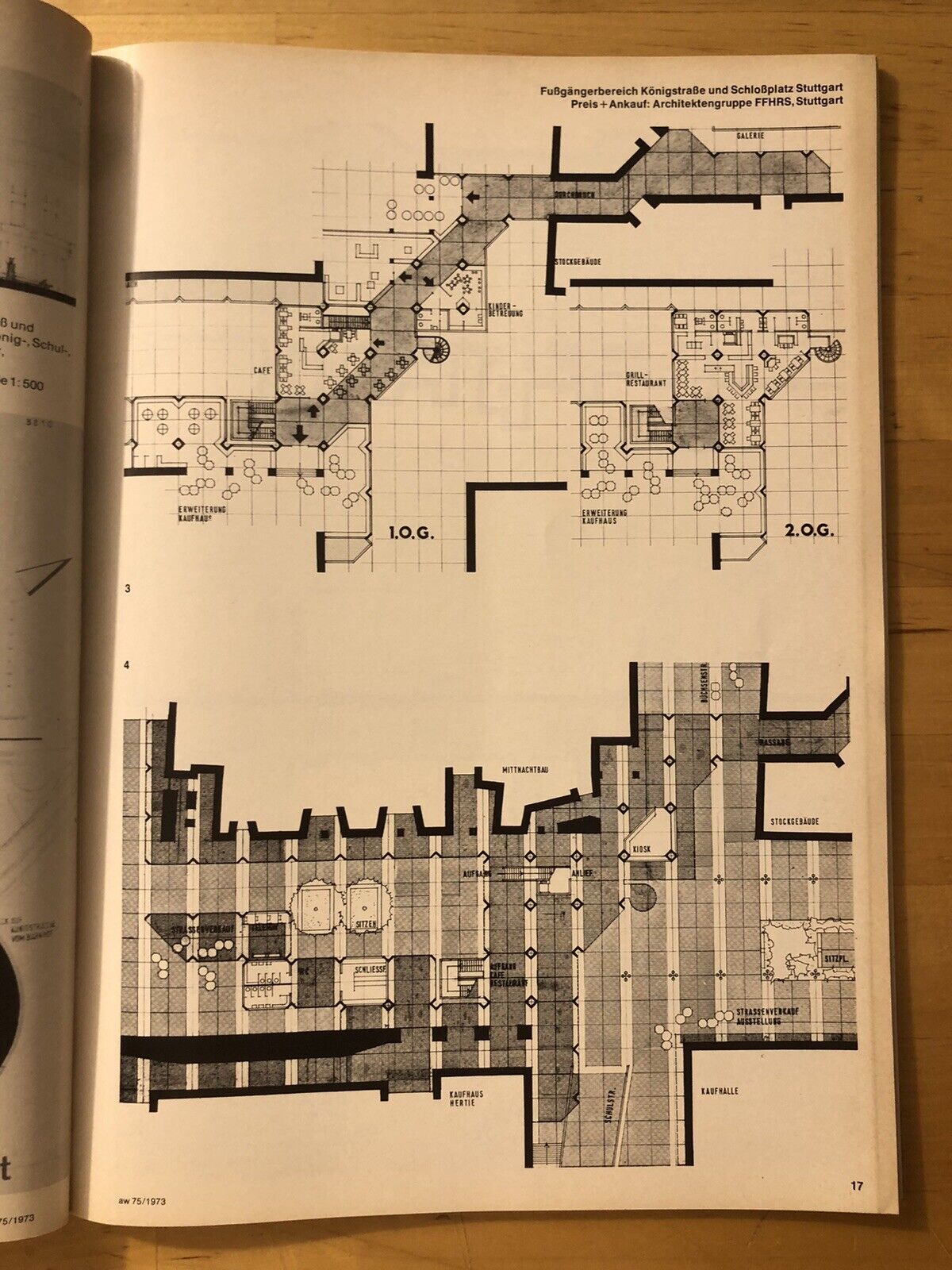 ARCHITEKTUR WETTBEWERBE 75 architettura architecture - Town Centres. .   1973