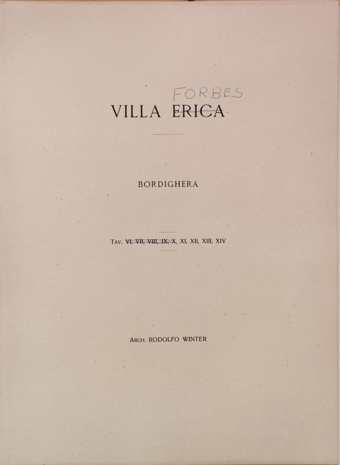 Ville e Castelli d'Italia, Riviera Ligure, Vittorio Cicala 1917, Gustavo Modiano