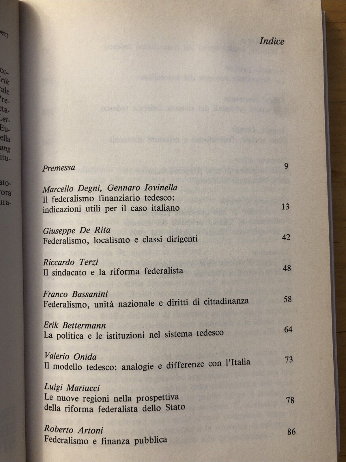 Federalismo modello Germania, Marcello Degni - ediesse 1995