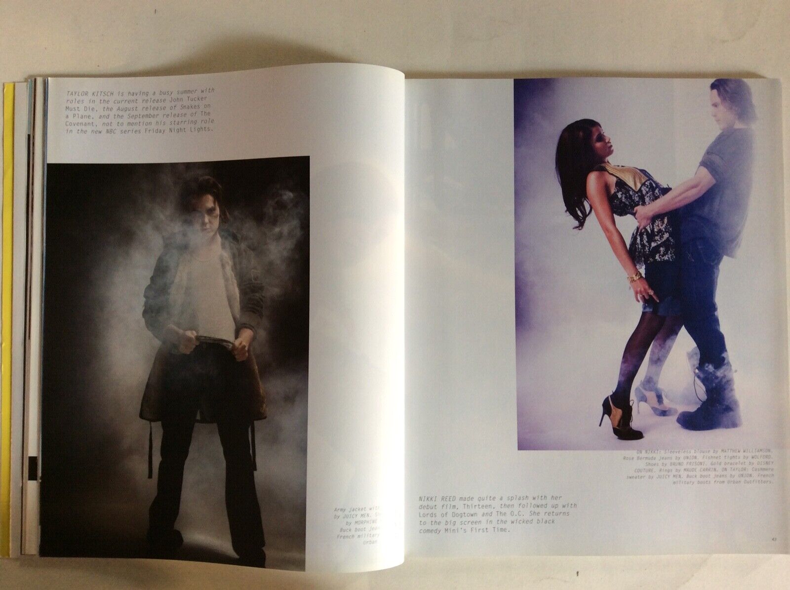 FLAUNT  76  MAGAZINE  NO MAN’S LAND   EVA MENDES