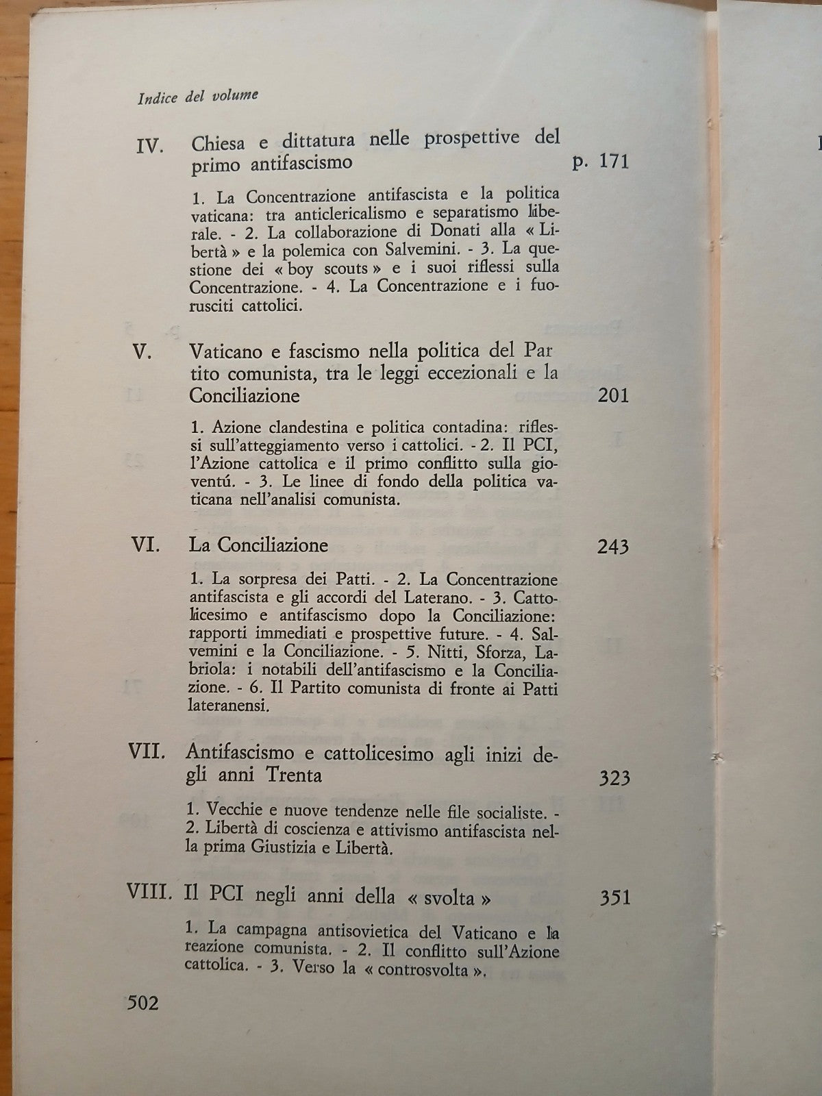 La questione cattolica nella sinistra Italiana 1919-1939, P. Giorgio Zunino 1977