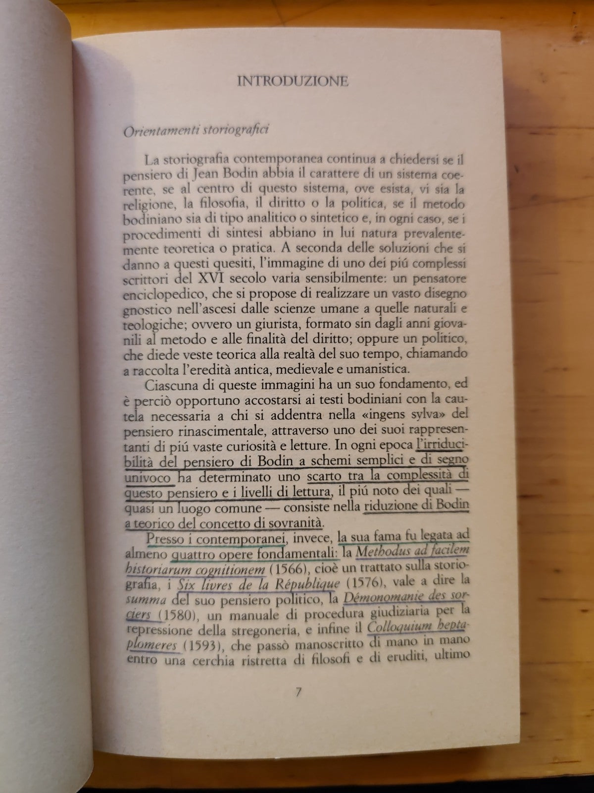 Bodin, antologia di scritti politici, il Mulino 1981