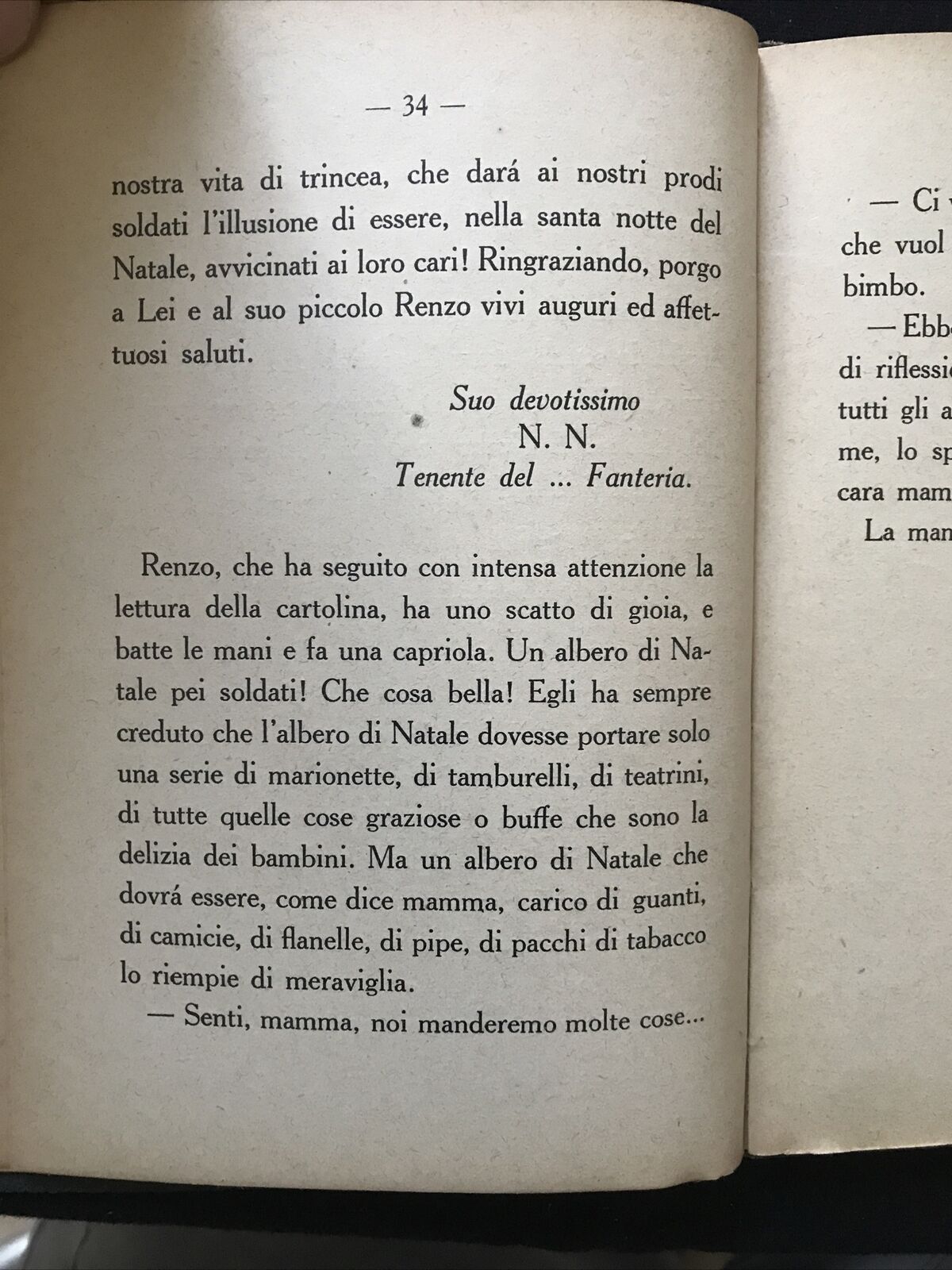 Clelia Mila Carena MENTRE IL BABBO E' ALLA GUERRA, Paravia ed. 1917