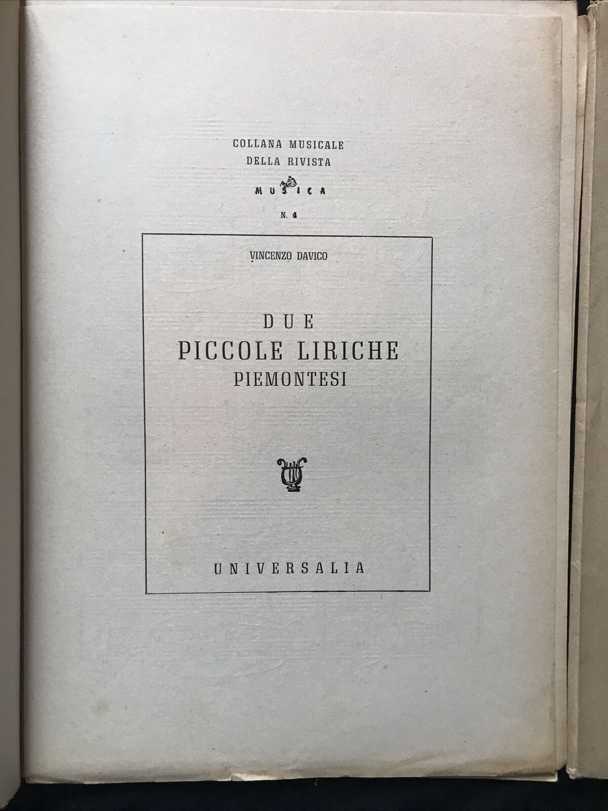 GLINSKI MATTEO - MUSICA rivista internazionale 1946 - 3 VOLUMI