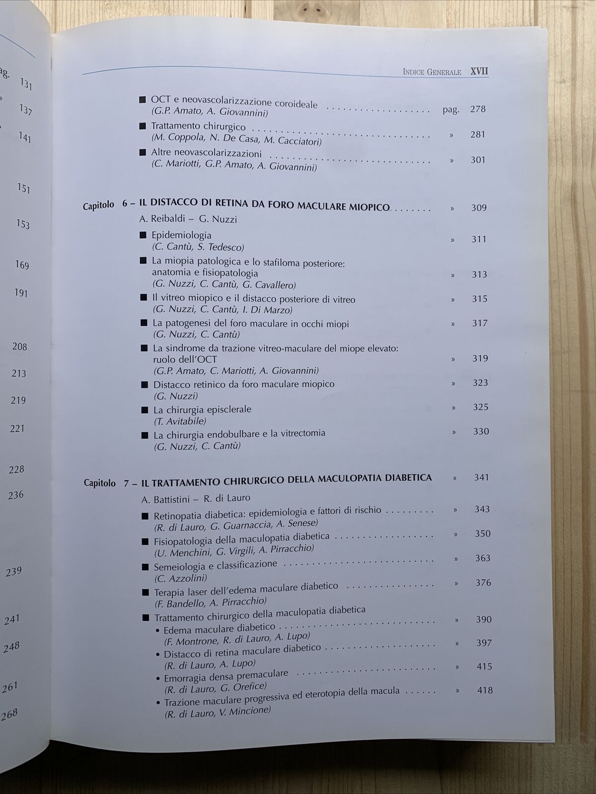 Chirurgia della Macula, Fabiano editore. Società oftalmologica italiana 2001 #