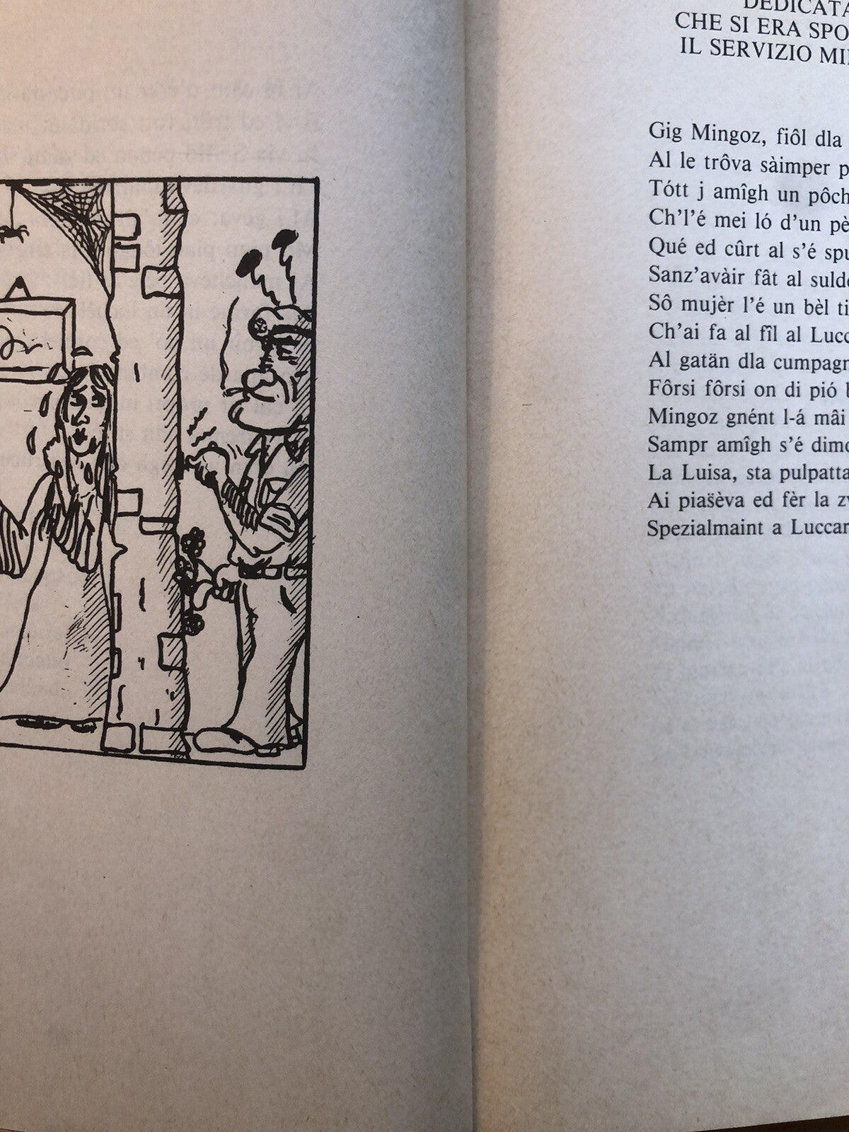 Un po' di buon umore, Guido Zamboni. poesie dialettali bolognesi 1982 Bologna