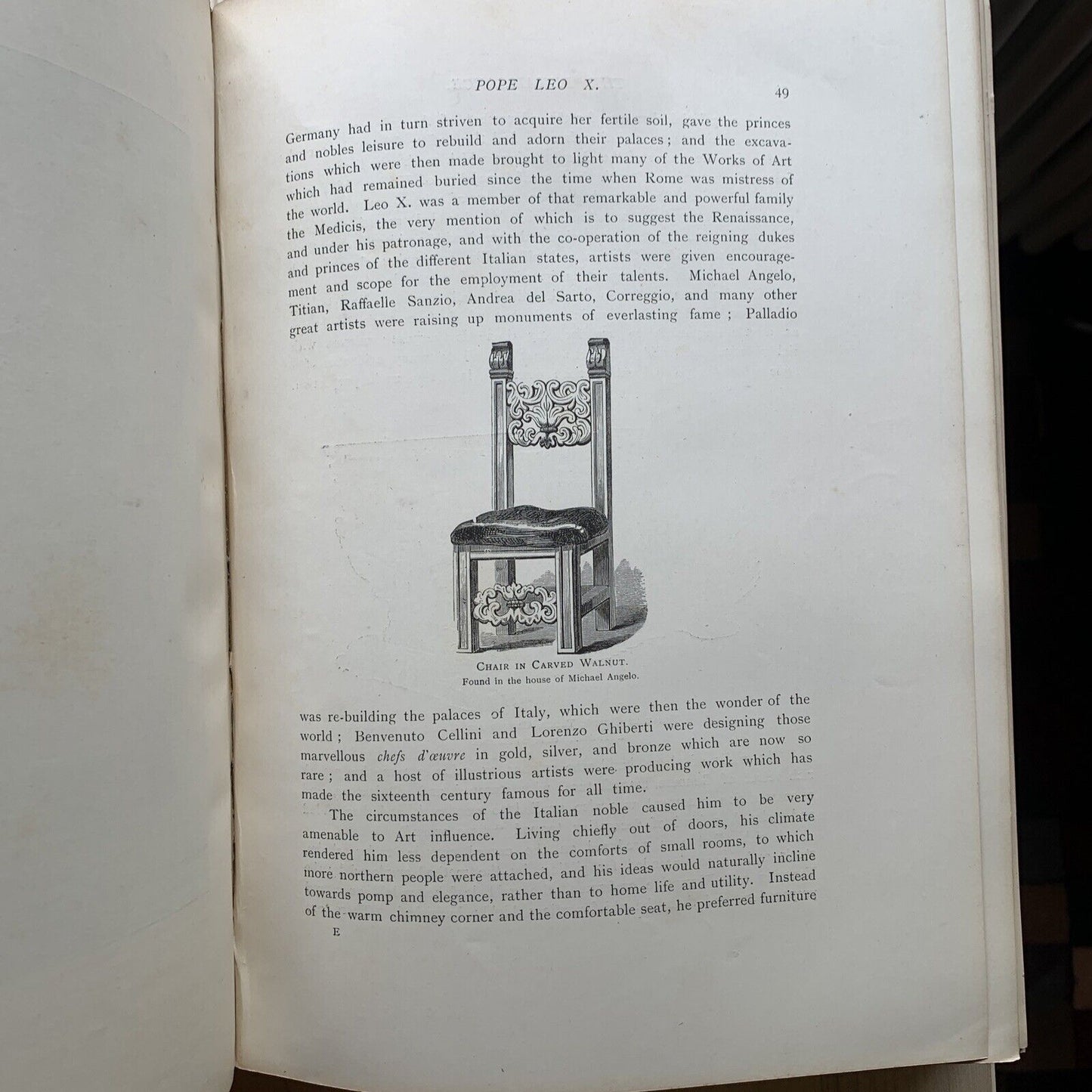 ILLUSTRATED HISTORY OF FURNITURE - STORIA ILLUSTRATA DELL'ARREDAMENTO 1893