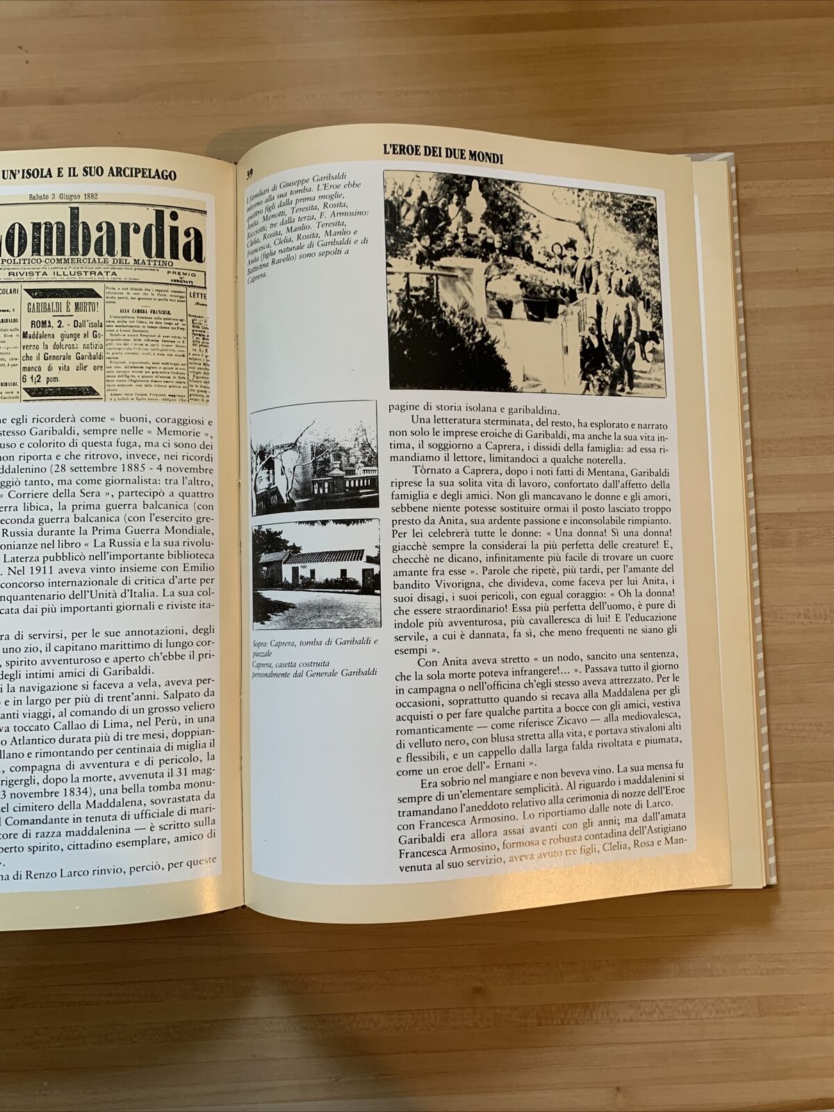 LA MADDALENA un'isola e il suo arcipelago. Storia personaggi - Renzo De Martino