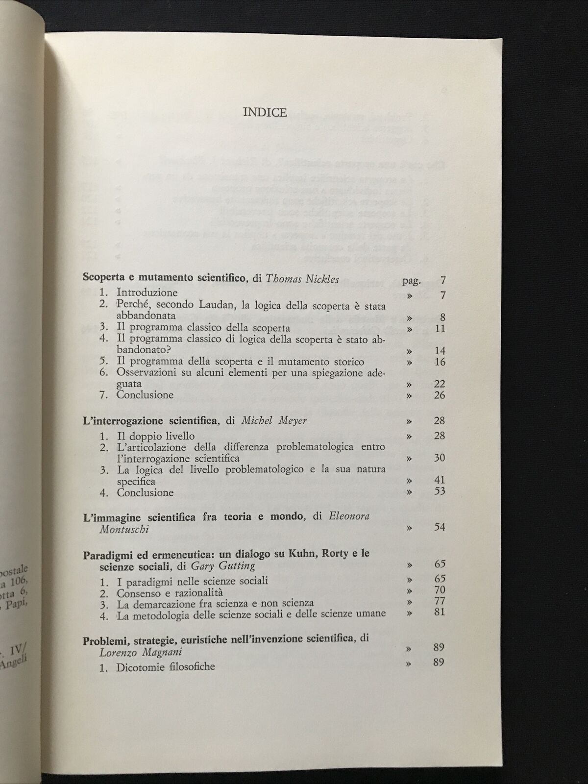 EPISTEMOLOGIE DELL'INVENZIONE, R.J. Blackwell, Franco Angeli, filosofici 10 #