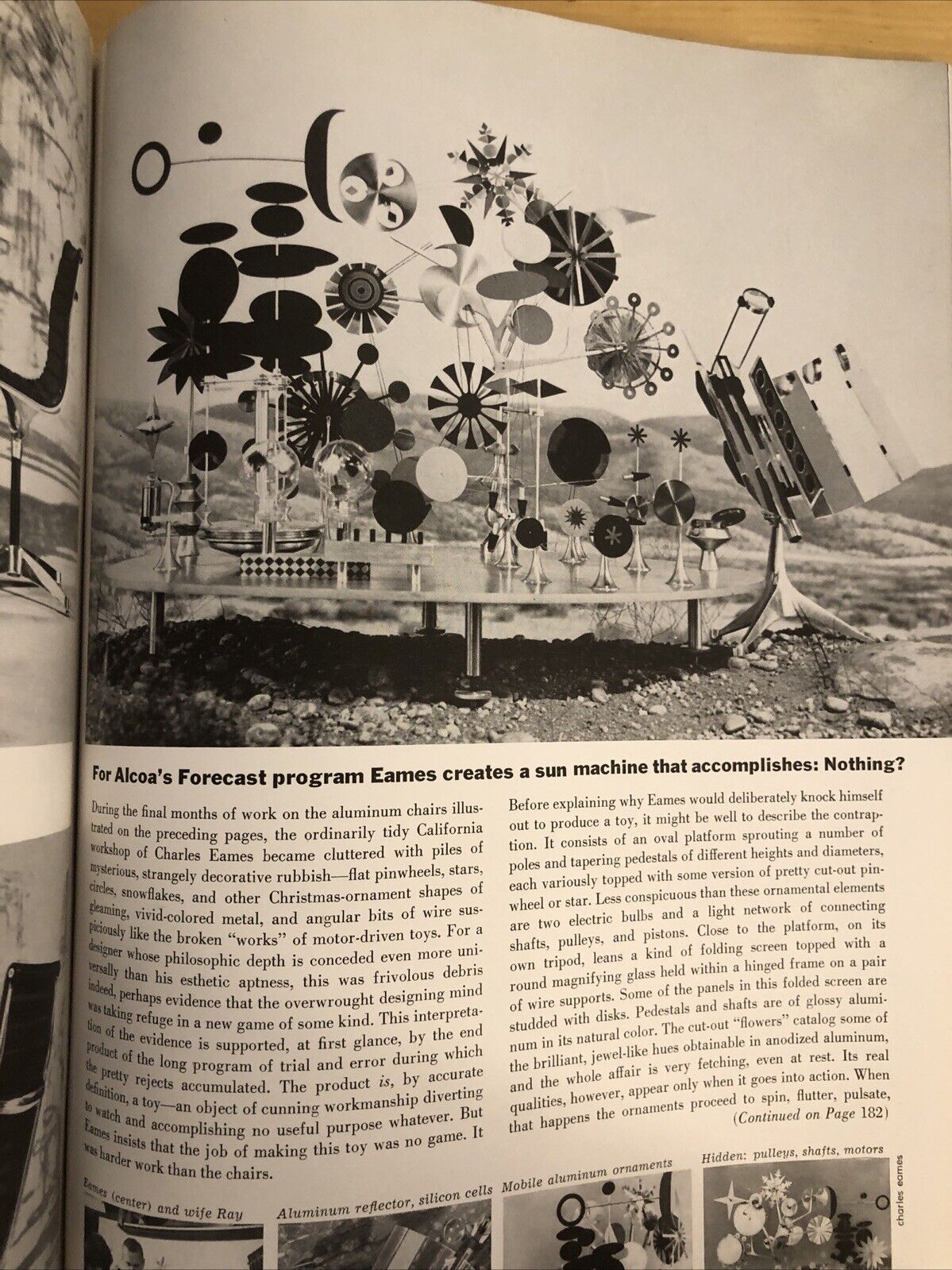 INTERIORS MAGAZINE APRIL 1958 Olga Gueft - Interiors, design, architecture