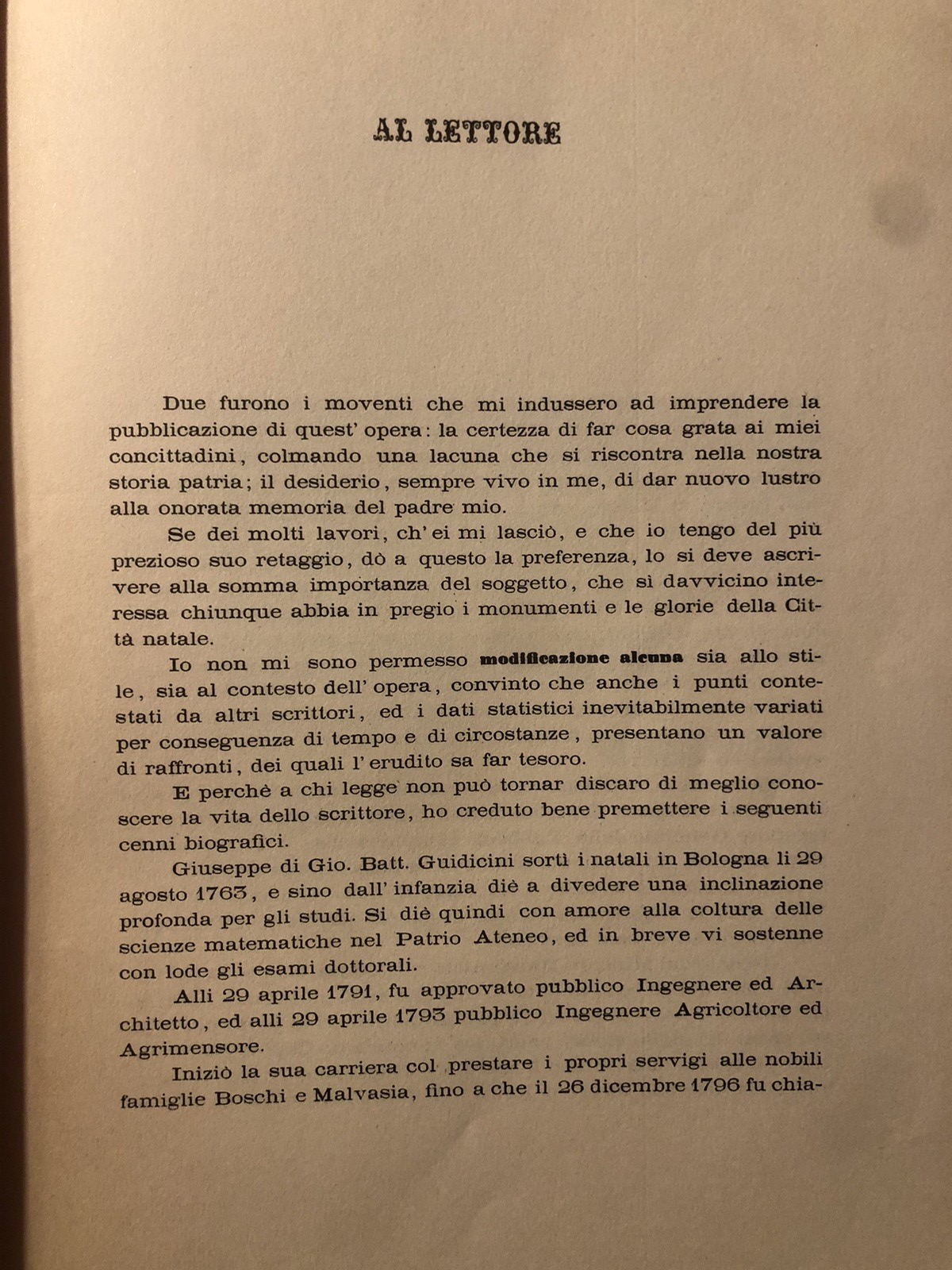 Cose notabili della città di Bologna, Giuseppe Guidicini, Arnaldo Forni ristampa