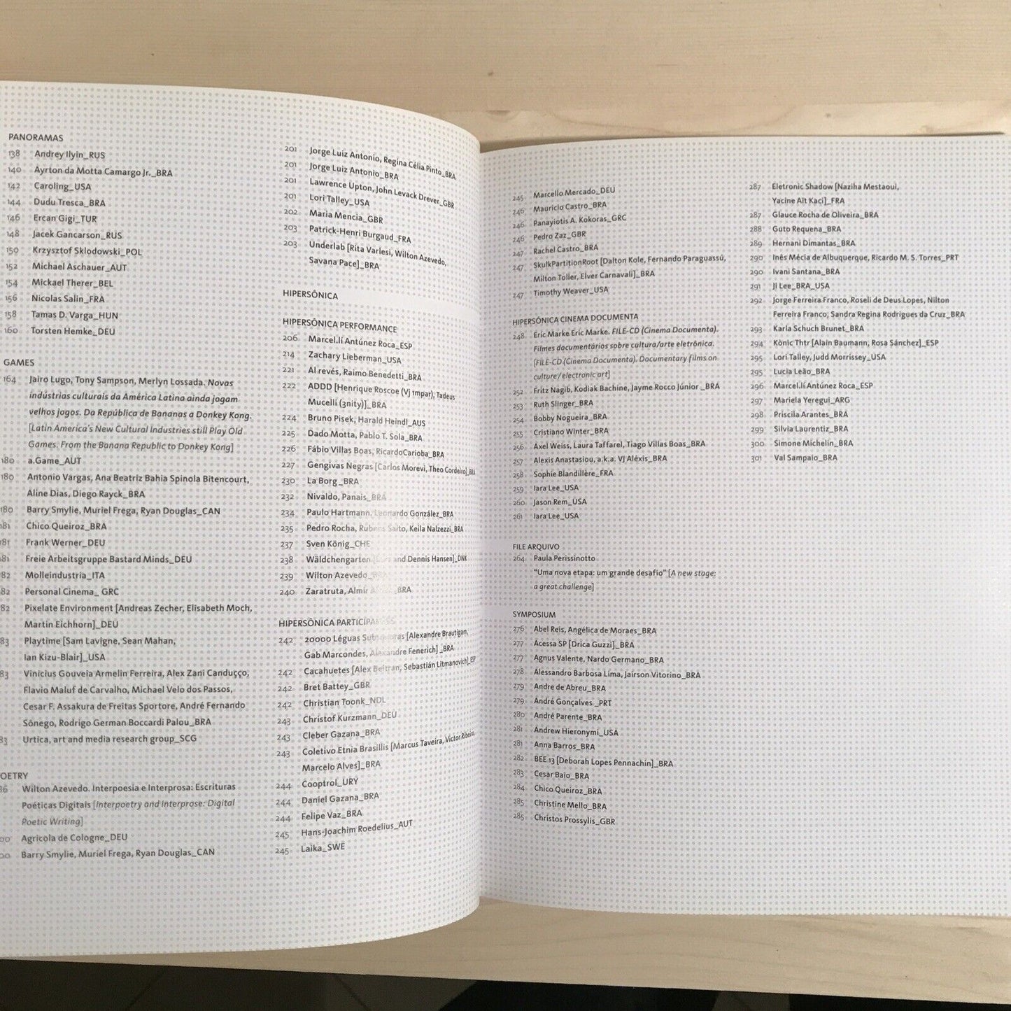 Festival linguagem eletrônica - Electronic language international festival 2006