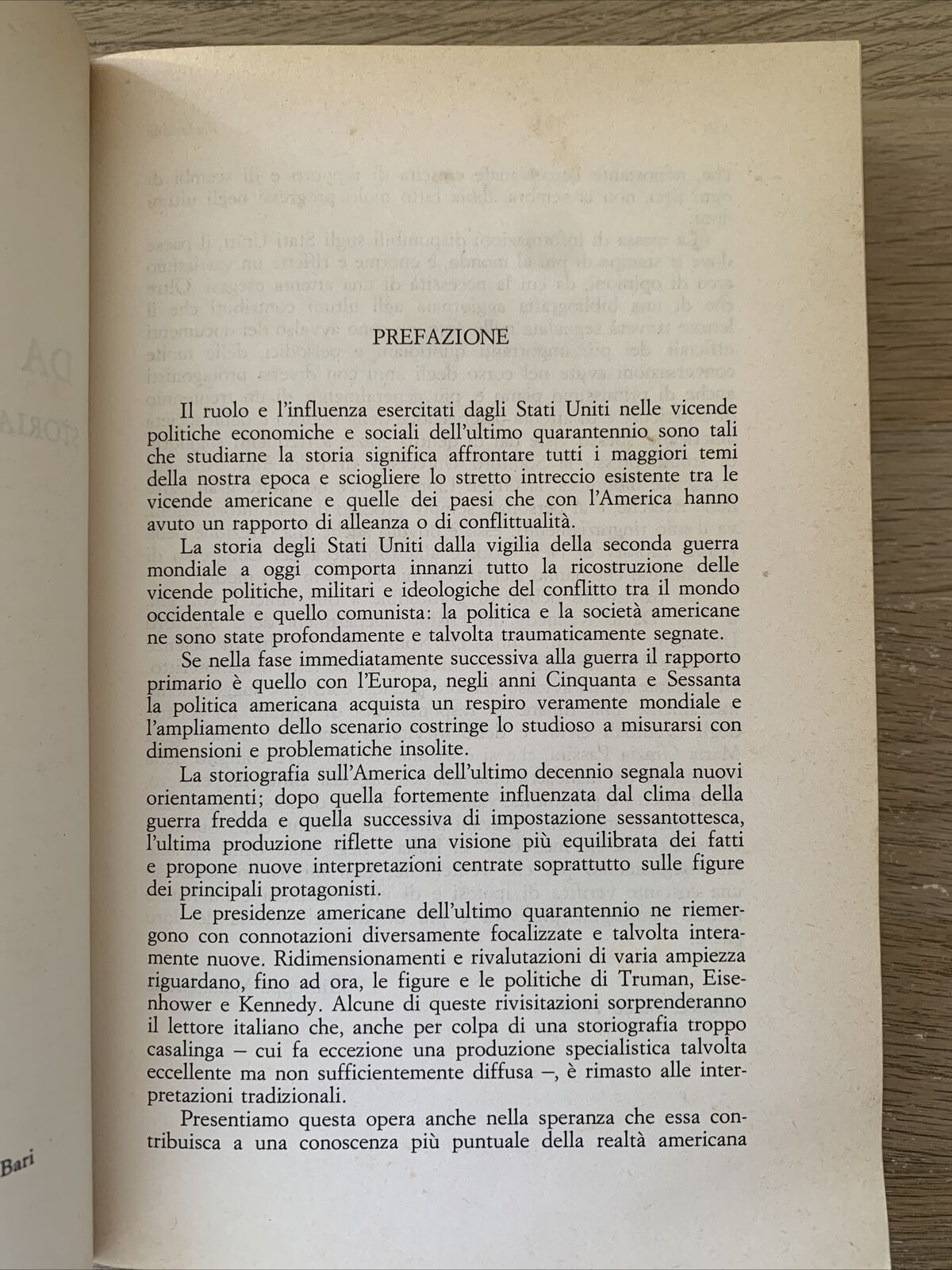 MAMMARELLA - L'AMERICA DA ROOSEVELT A REAGAN. LATERZA 1986