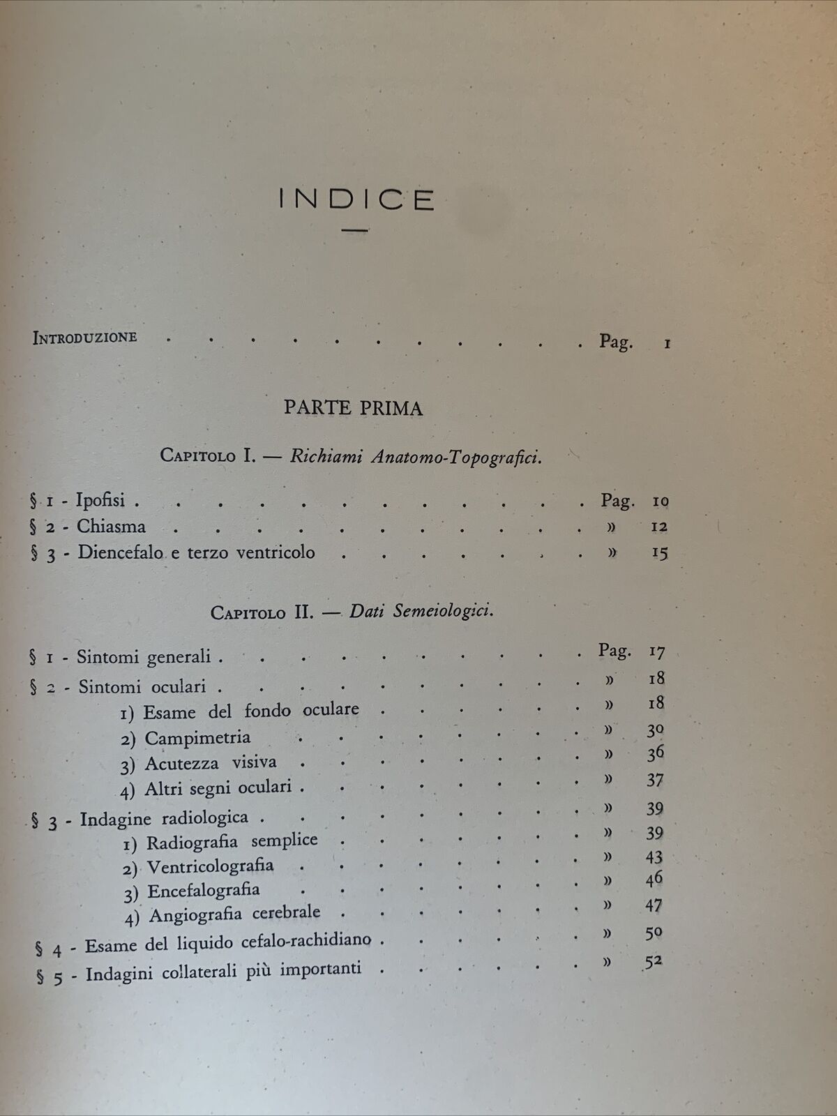 PATOLOGIA E CLINICA REGIONE DIENCEFALO-CHIASMATICO-IPOFISARIA. ALFIO RUBINO 1937