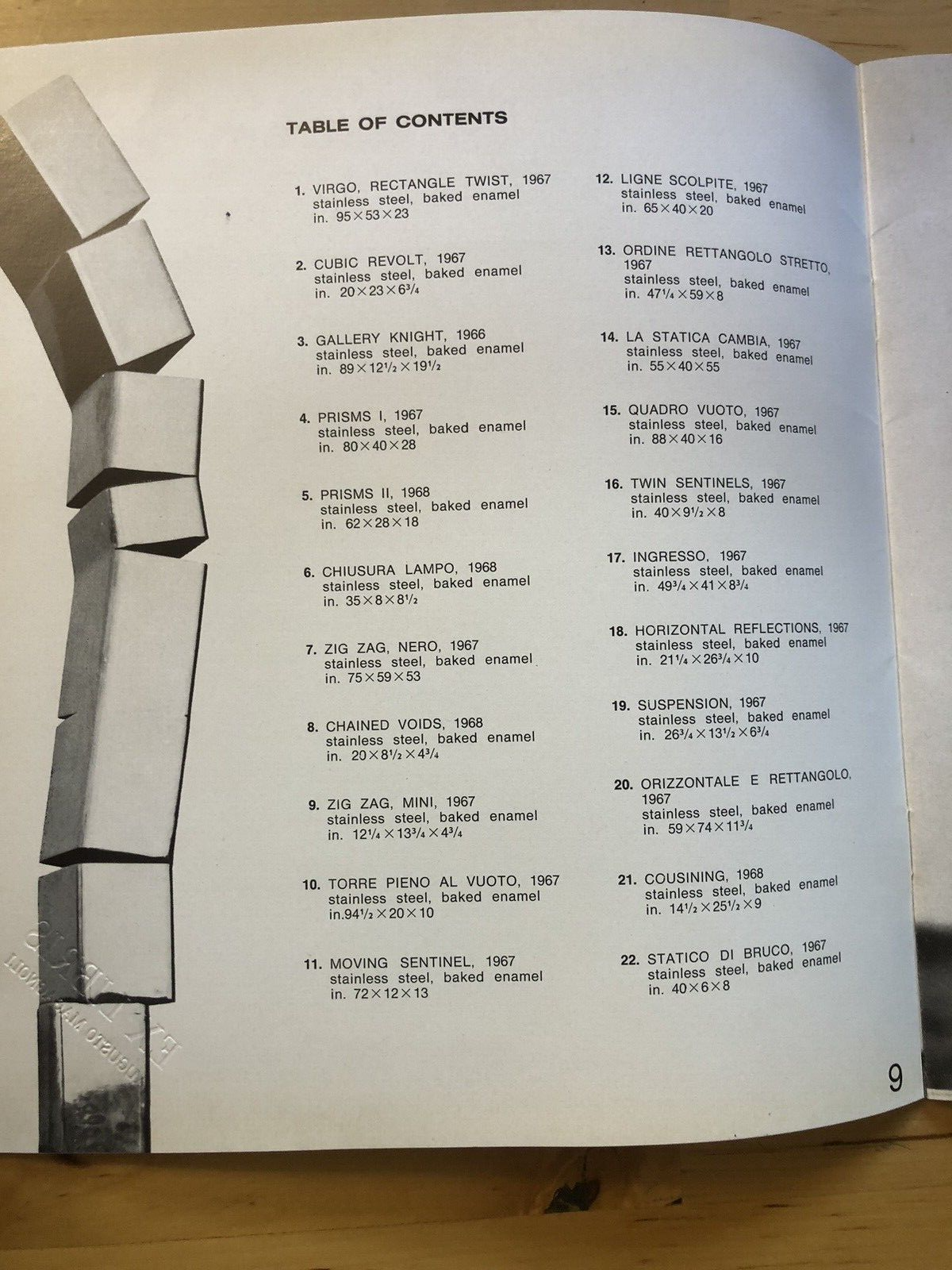 Beverly Pepper, Marlborough Roma 1965/1968 Galleria d'arte Marlborough