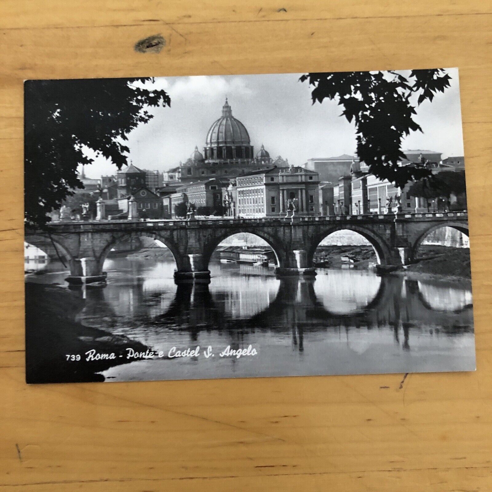 Cartolina ROMA CASTEL S. ANGELO - NON VIAGGIATA
