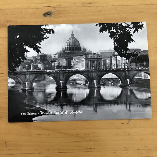 Cartolina ROMA CASTEL S. ANGELO - NON VIAGGIATA