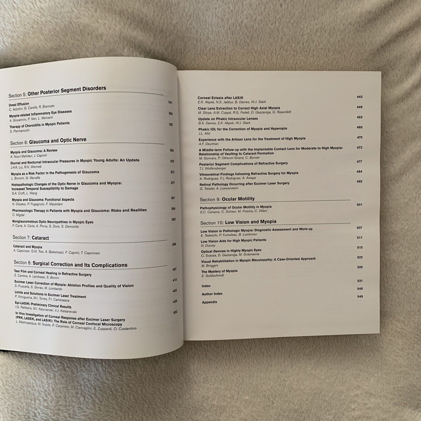 MYOPIA AND RELATED DISEASES. EDOARDO MIDENA. G. B. BIETTI 2005 OFTALMOLOGIA