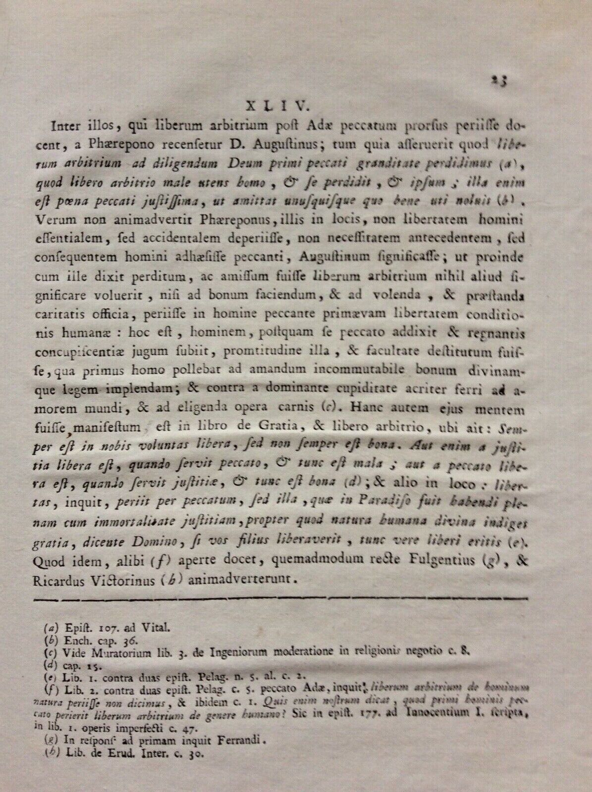 SETTECENTINA, THESES EX PSYCHOLOGIA. MARCO ANTONIO SARTORETTO. VERONAE MDCCLIX