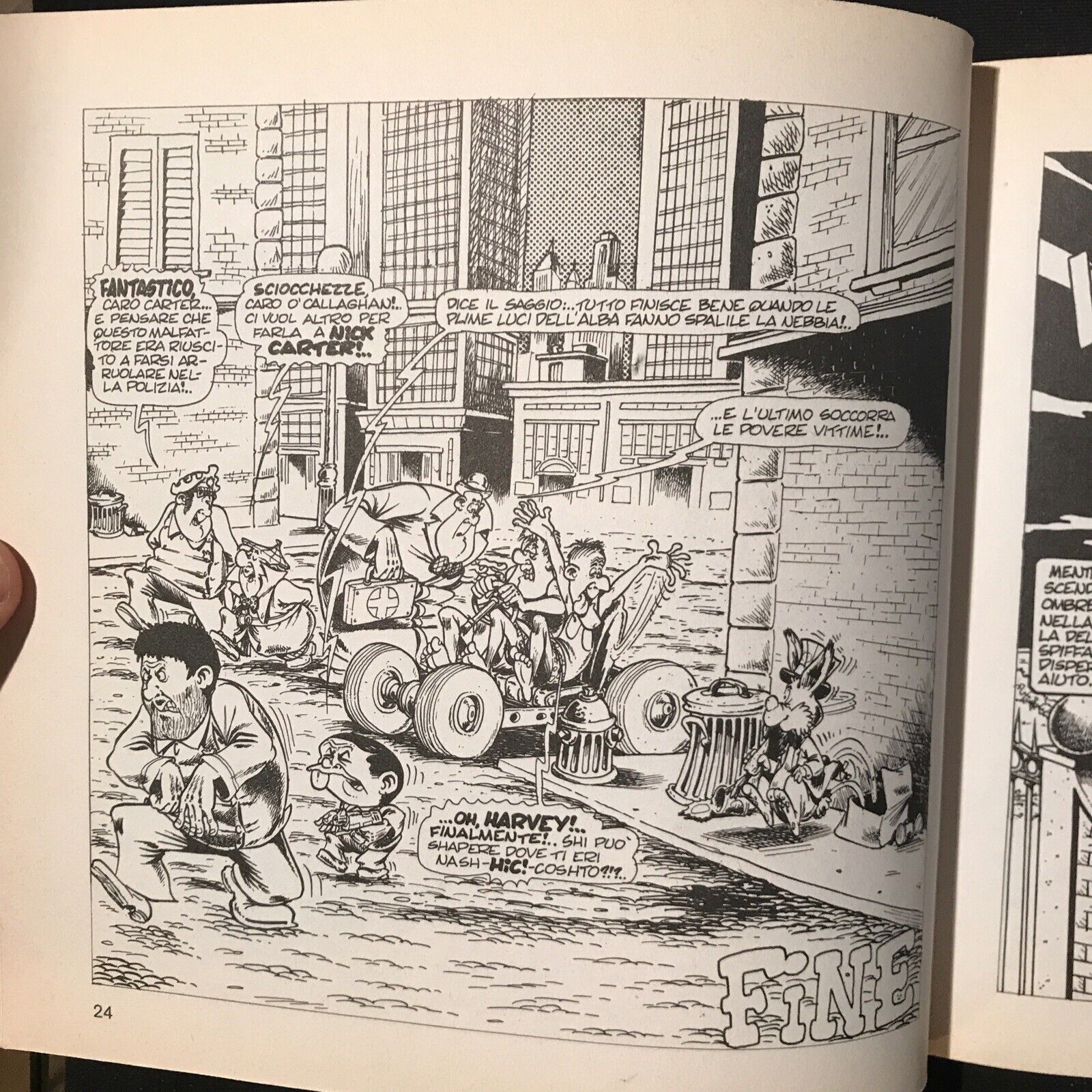 NICK CARTER le imprese impossibili, Bonvi Comics, editoriale corno.