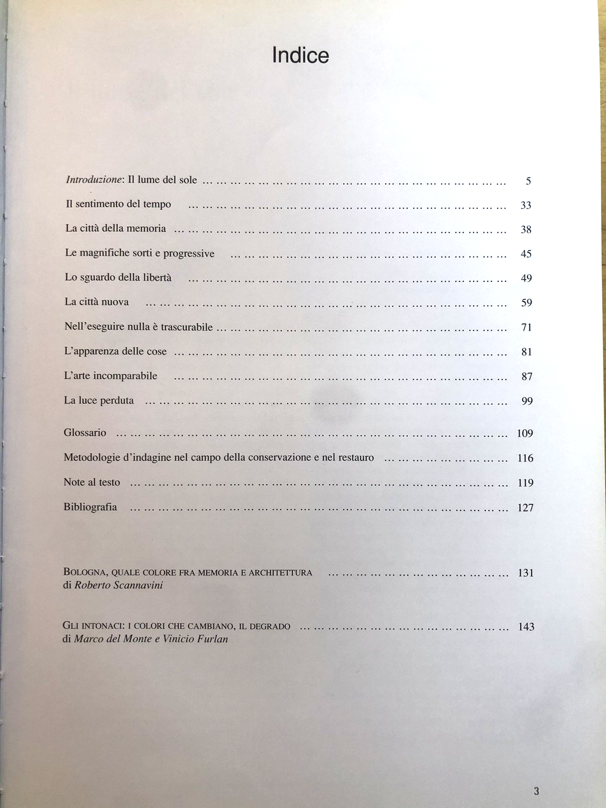 Il colore del tempo, muri intonaci e mattoni della Bologna antica . . Santucci