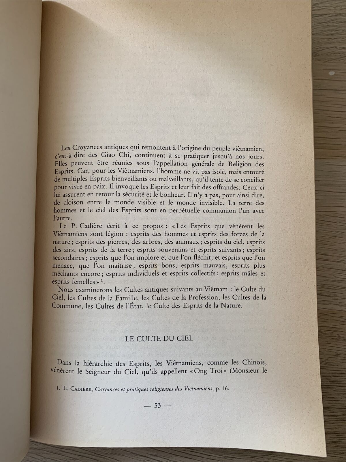 LA TRADITION RELIGIEUSE SPIRITUELLE ET SOCIALE AU VIETNAM. Joseph Nguyen 1981 #
