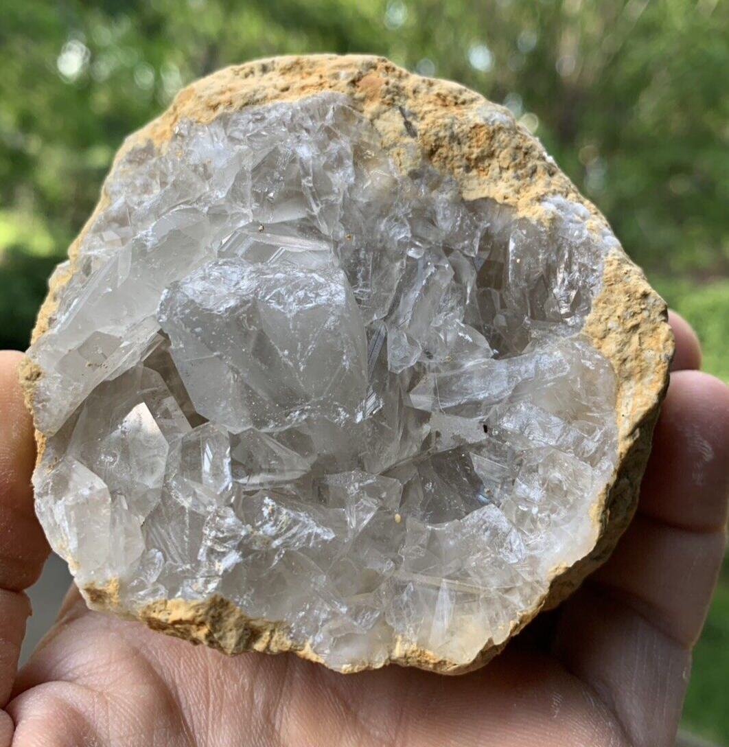 Minerali Geode Celestina Marocco - Celestite Geode, Minerals Crystals 727gr.