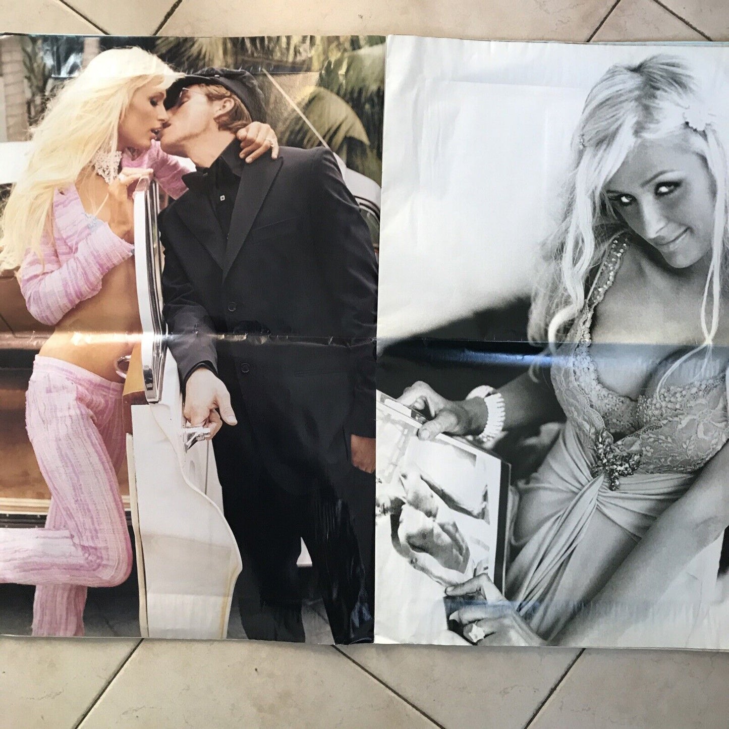 Paris Hilton Guess By Marciano Advertising Brochure Large #