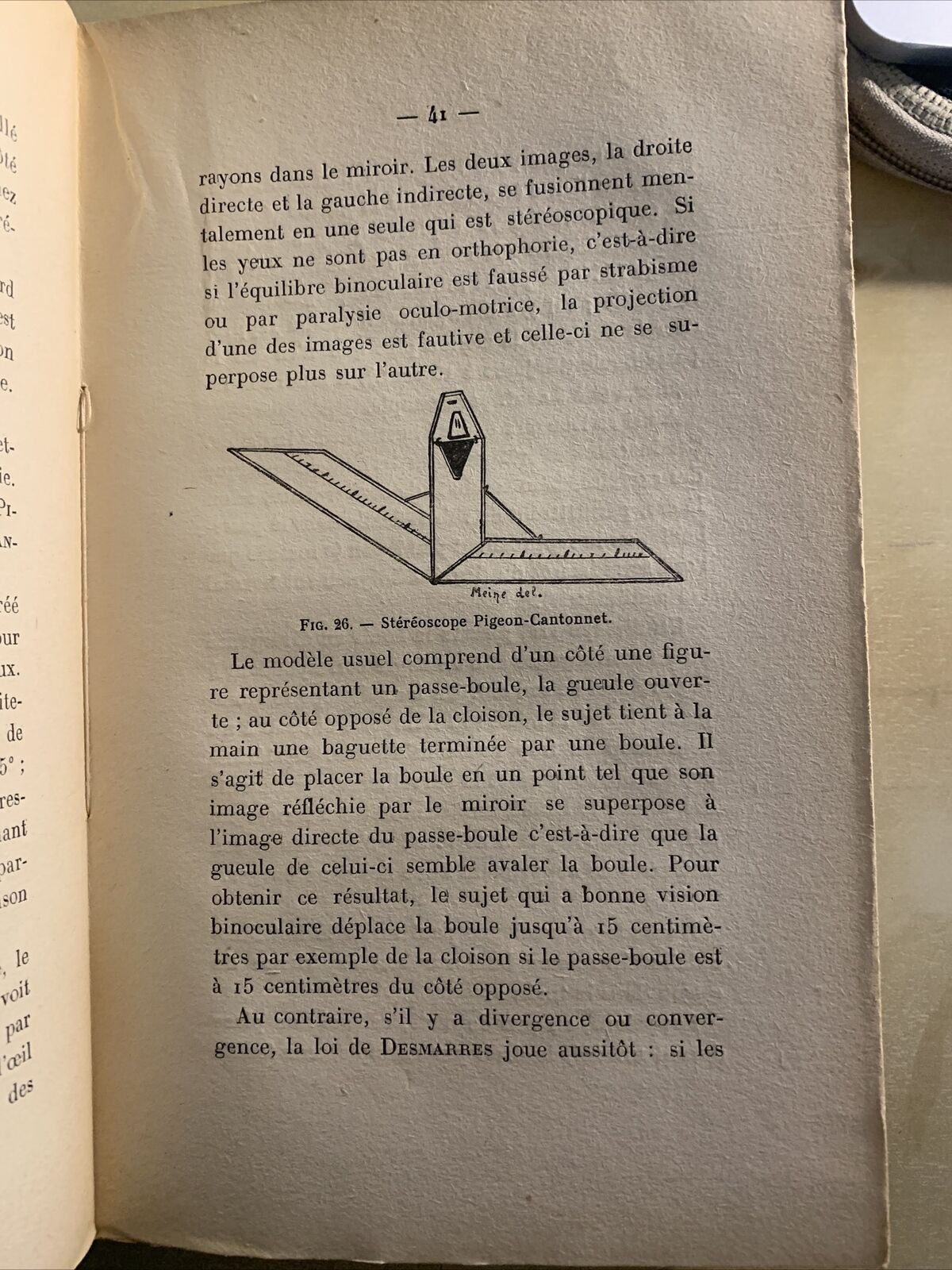 LE SIMULATEUR DEVANT L'OPHTALMOLOGISTE EXPERT - Bichelonne, Cantonnet. 1925 #