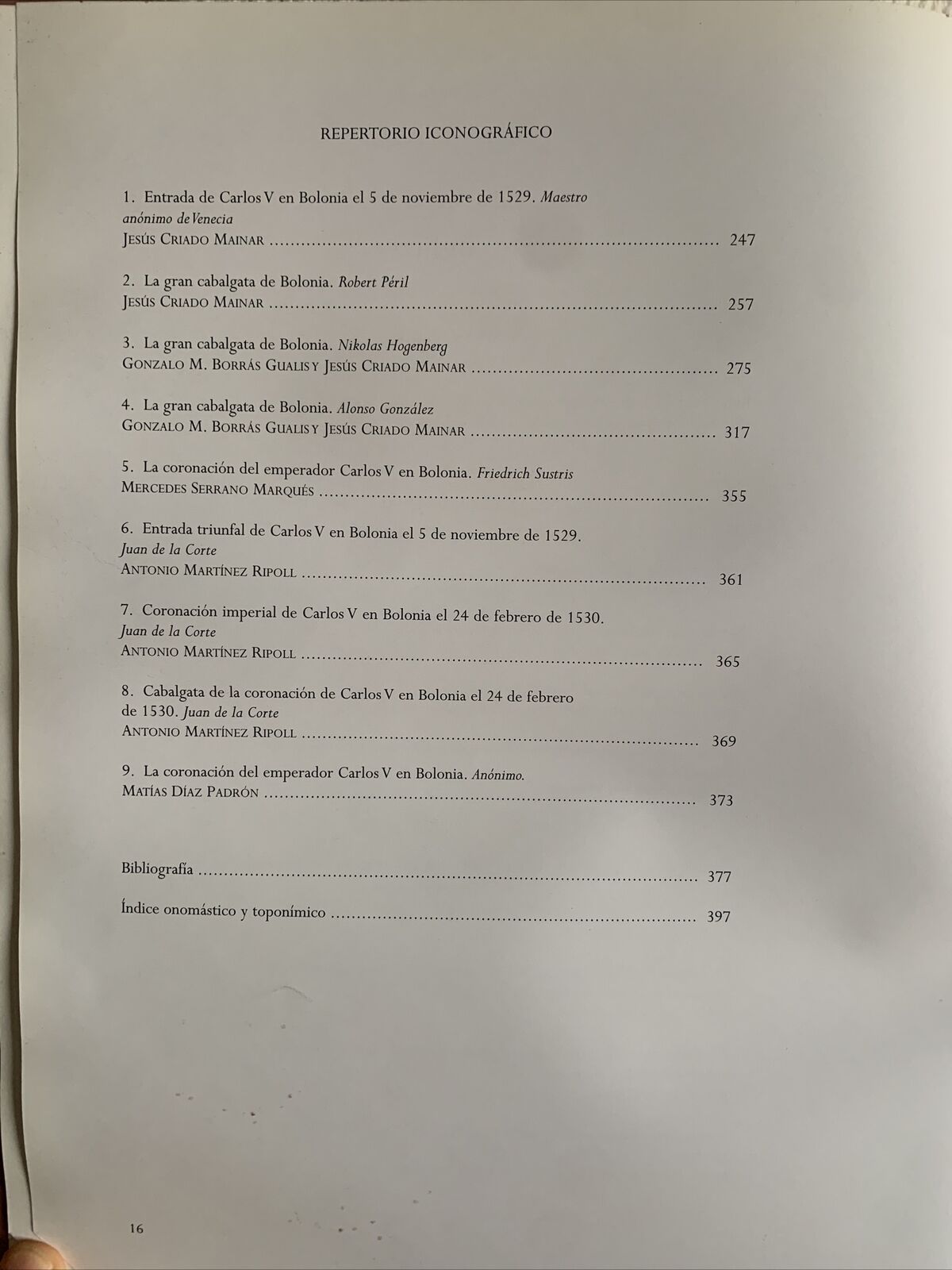 La Imagen Triunfal del Emperador. Carlos V La Jornada de la coronacion imperial