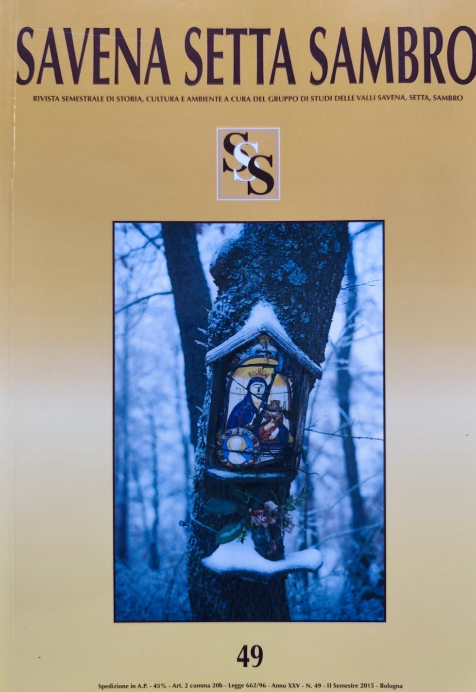 SAVENA SETTA SAMBRO n49 settembre 2015