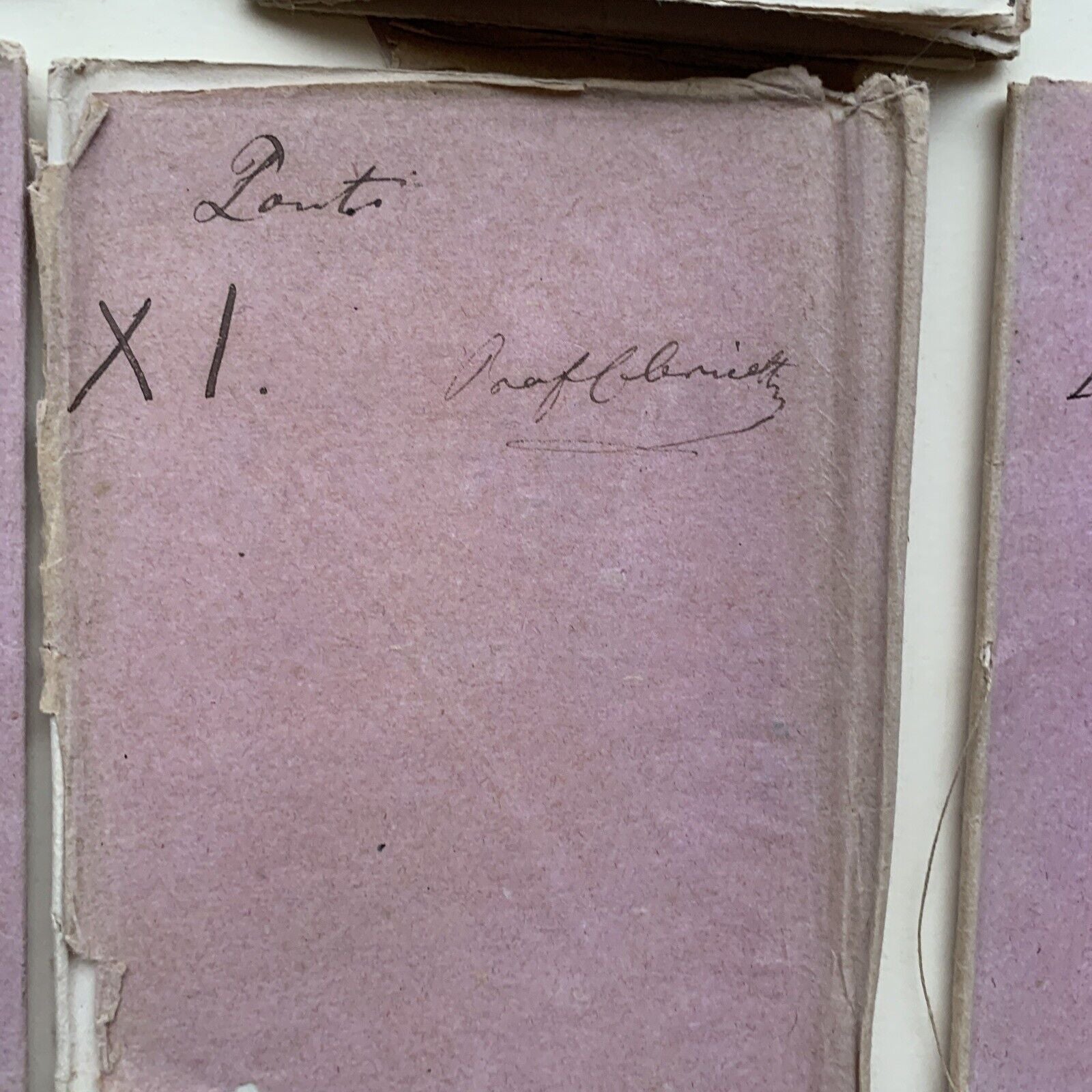 CELESTE CLERICETTI, appunti manoscritti di uno studente UNIVERSITÀ PAVIA 1875 #