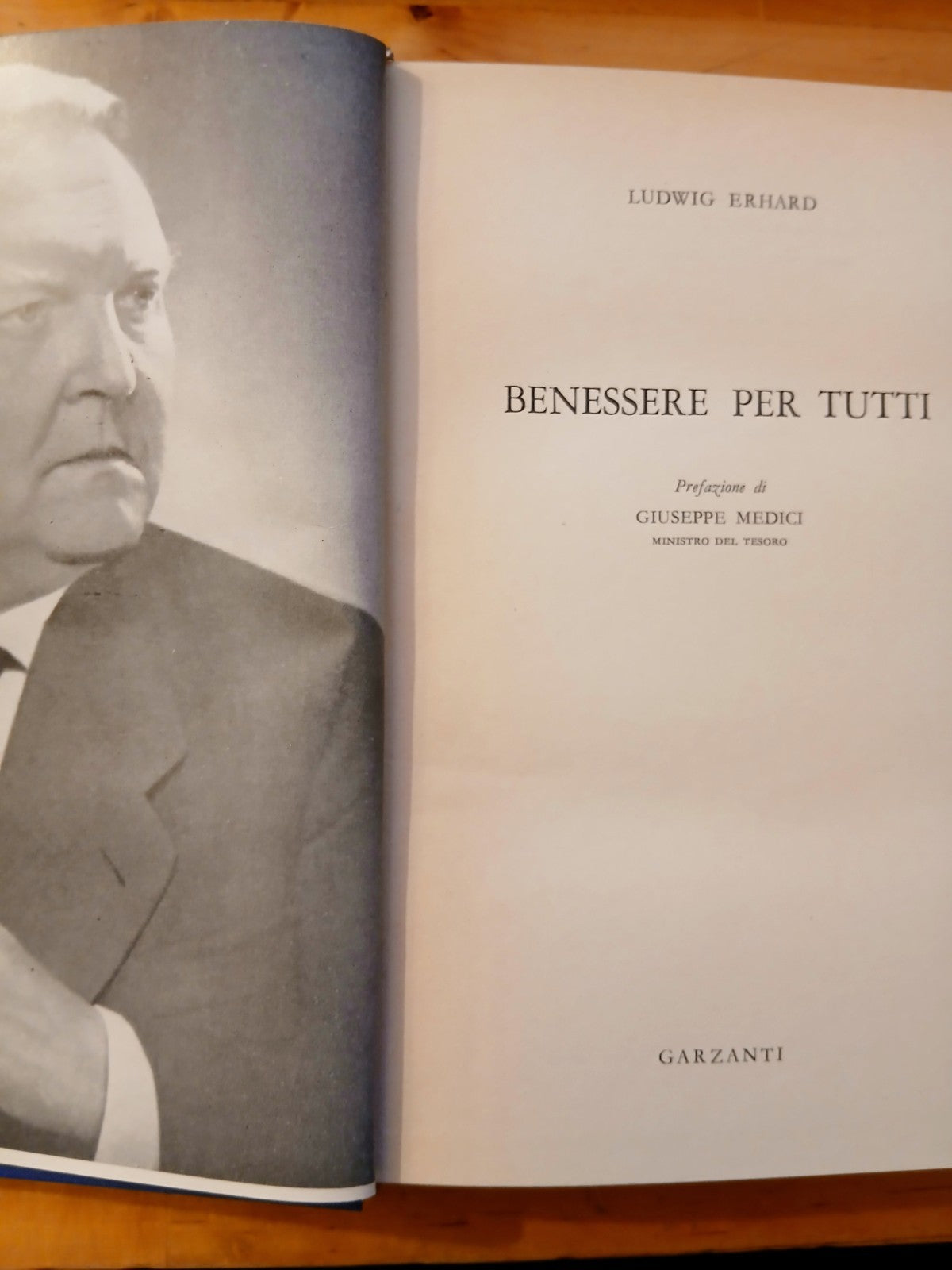 Benessere per tutti - Ludwig Erhard - Garzanti 1957