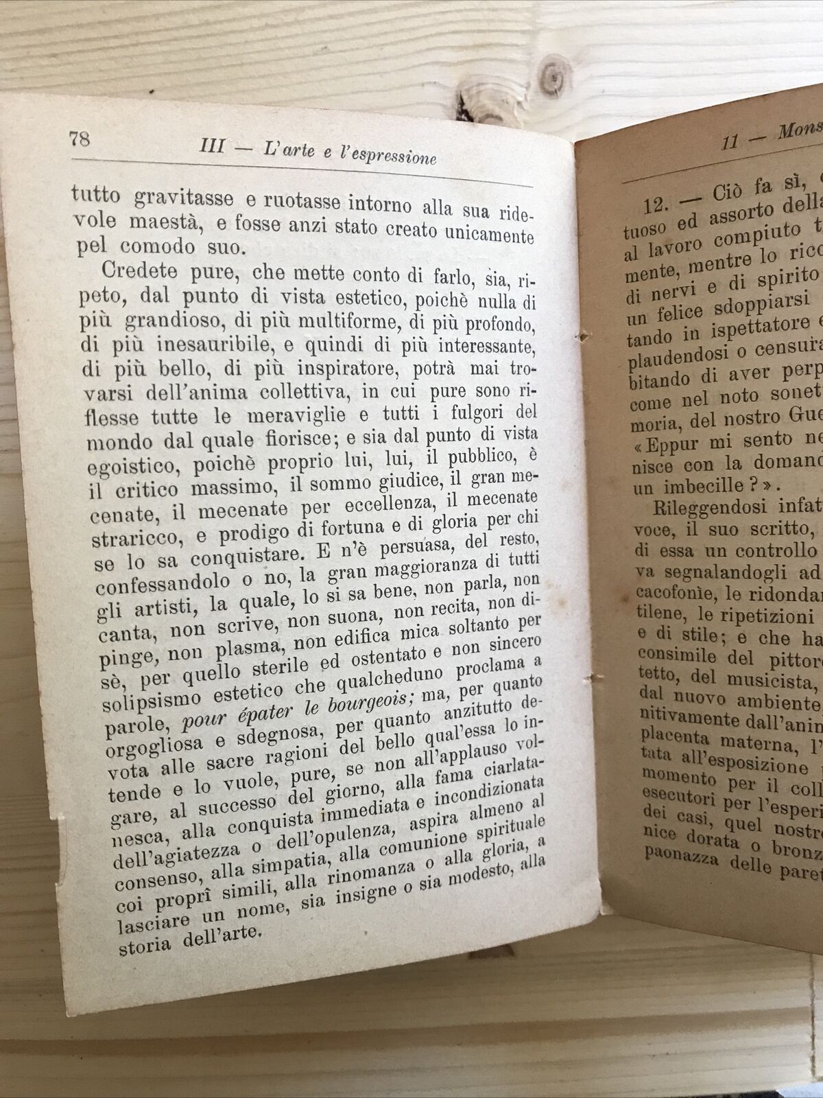 L'ESTETICA lezioni sull'arte, Mario Pilo, Manuali Hoepli 1907.
