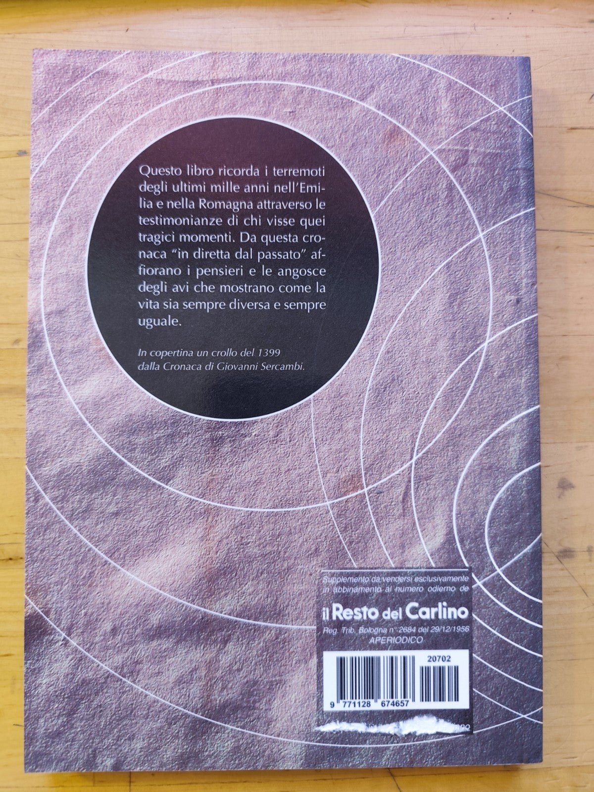 Epicentro Emilia Romagna da mille anni nei racconti dei cronisti antichi, Costa