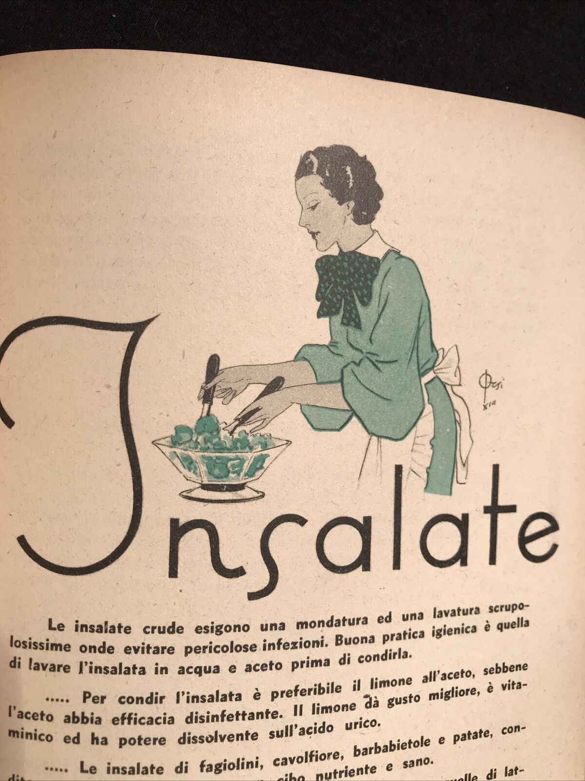 Il nuovo Casadoro Piccolo consigliere della signora moderna 1938 RICETTE CUCINA
